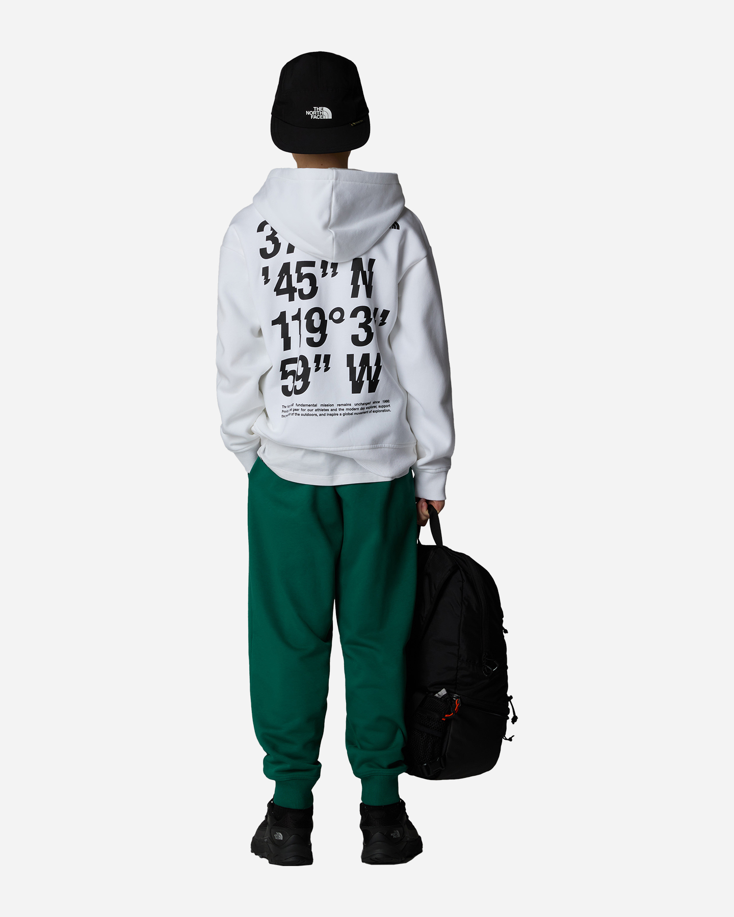 Felpa THE NORTH FACE COORDINATES JR - Bianco - 4 | Cisalfa Sport