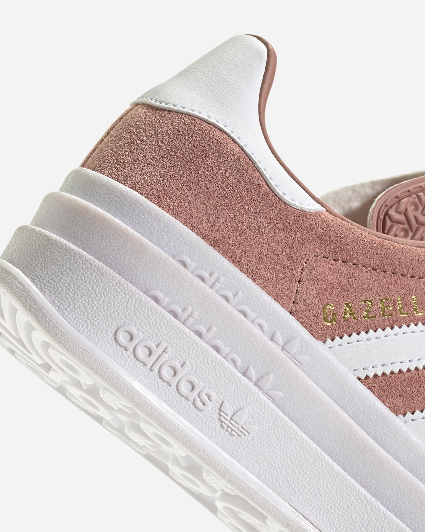 Scarpe sneakers ADIDAS GAZELLE BOLD GS JR - Rosa - 5 | Cisalfa Sport