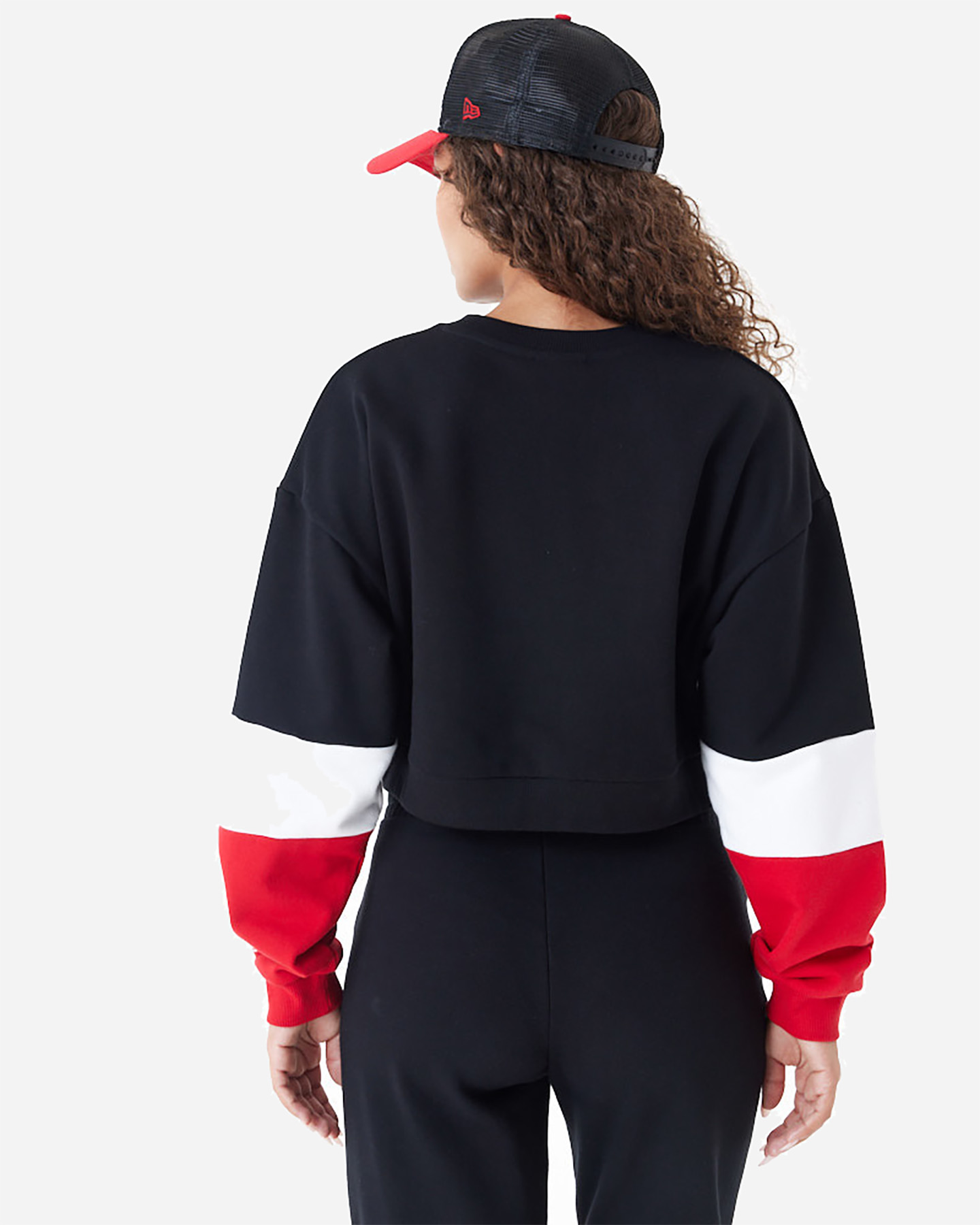 Felpa NEW ERA CHICAGO BULLS W - Nero - 4 | Cisalfa Sport