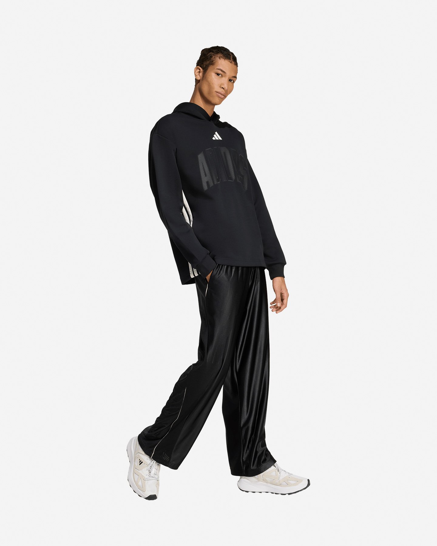 Felpa ADIDAS STADIUM GRAPHIC M - Nero - 3 | Cisalfa Sport