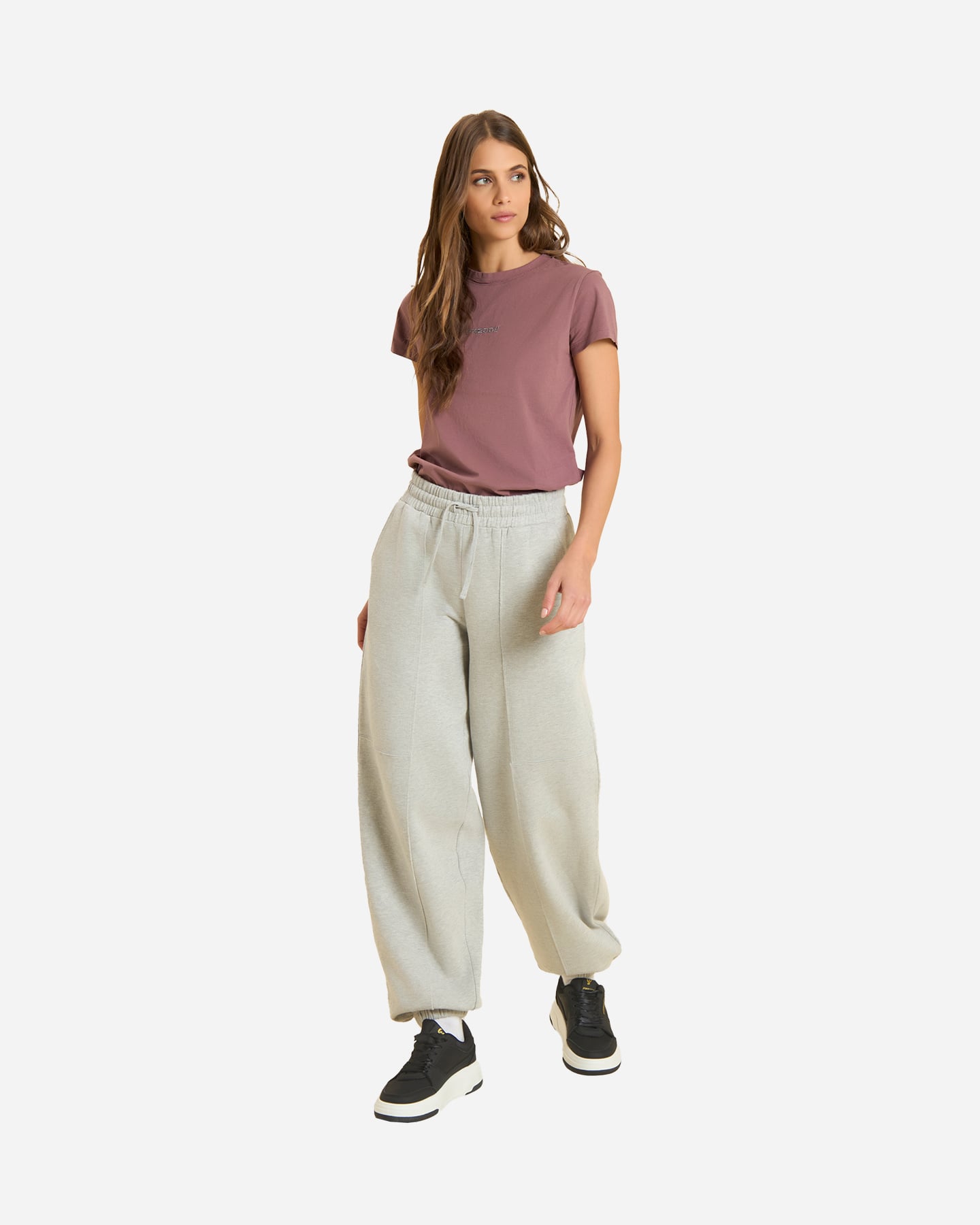 Pantalone FREDDY BALLOON CONTEMPORARY W - Grigio - 4 | Cisalfa Sport