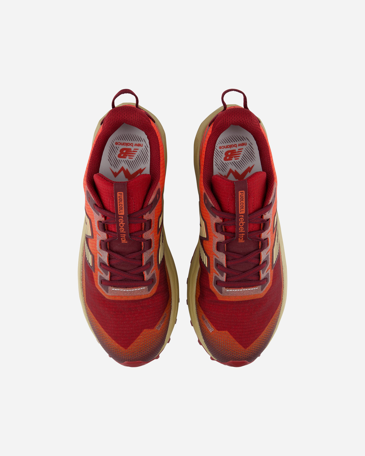 Scarpe trail NEW BALANCE FUELCELL REBEL V5 TRAIL M - Rosso - 3 | Cisalfa Sport