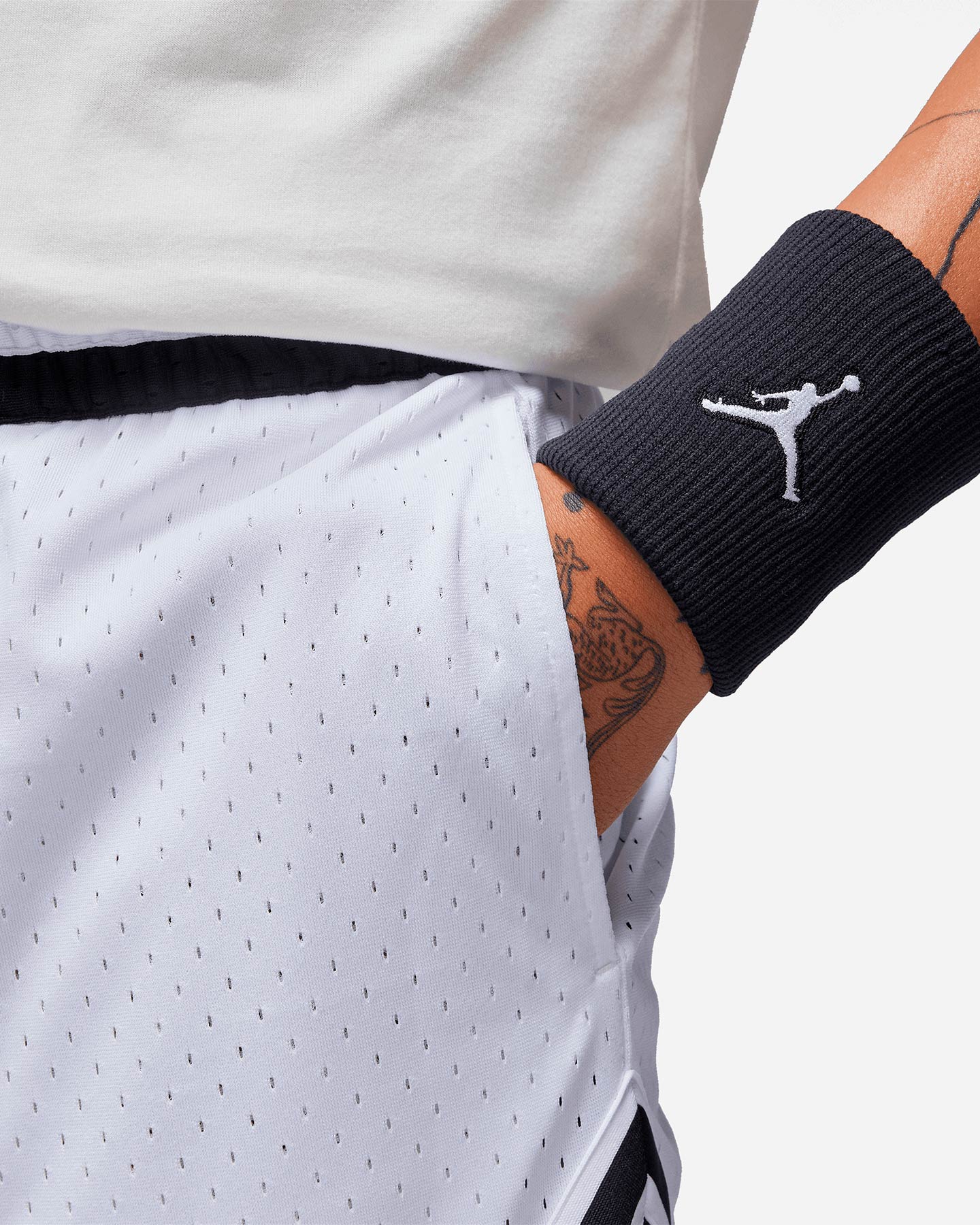 Pantaloncini basket NIKE JORDAN SPORT M - Bianco - 4 | Cisalfa Sport