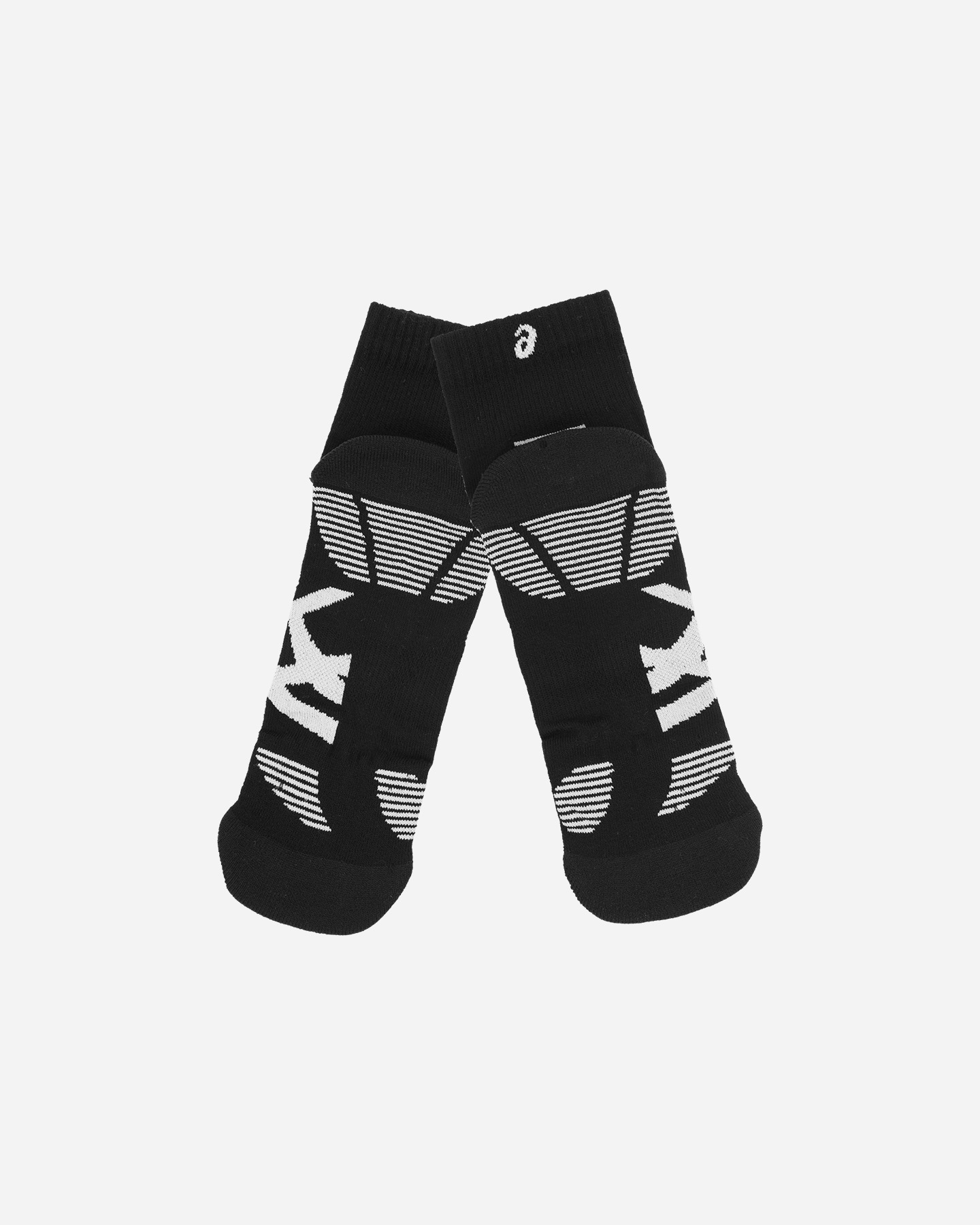 Calze running ASICS 2PACK CUSHION QUARTER - Nero - 1 | Cisalfa Sport