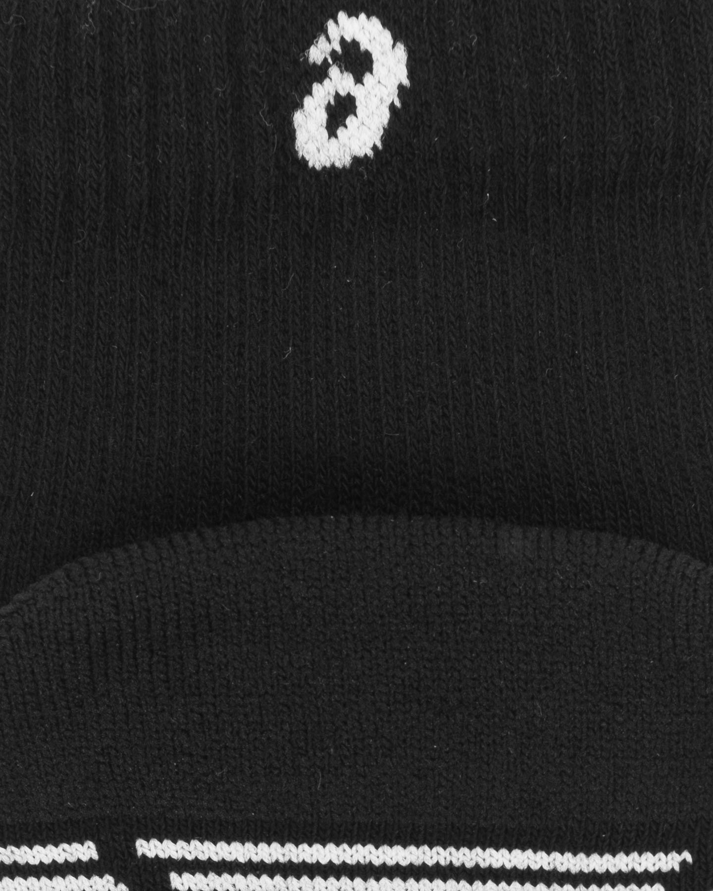 Calze running ASICS 2PACK CUSHION QUARTER - Nero - 2 | Cisalfa Sport