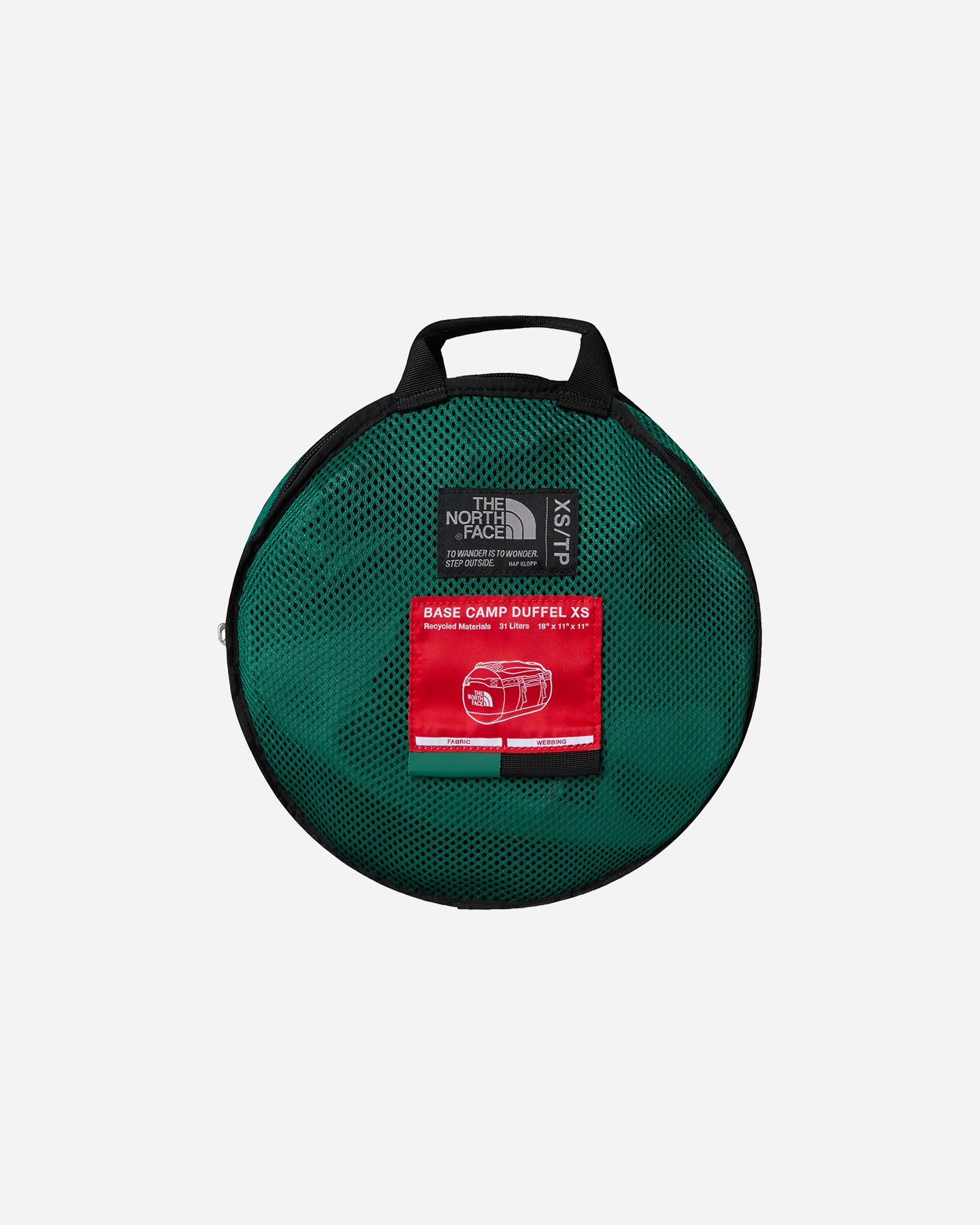 Borsa THE NORTH FACE BASE CAMP DUFFEL XS  - Verde - 3 | Cisalfa Sport
