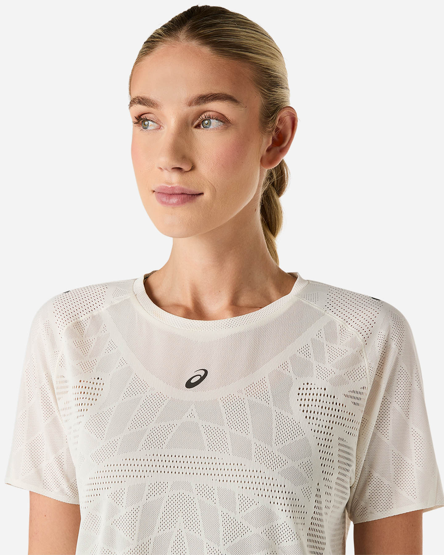 T-shirt running ASICS METARUN W - Bianco - 4 | Cisalfa Sport