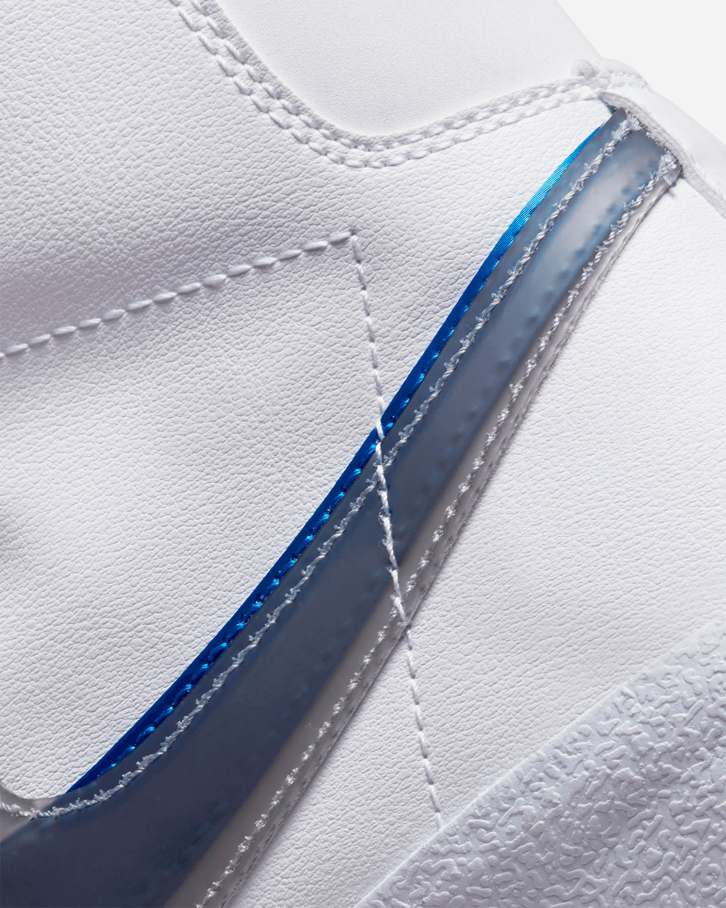 Scarpe sneakers NIKE BLAZER MID GS JR - Bianco - 5 | Cisalfa Sport