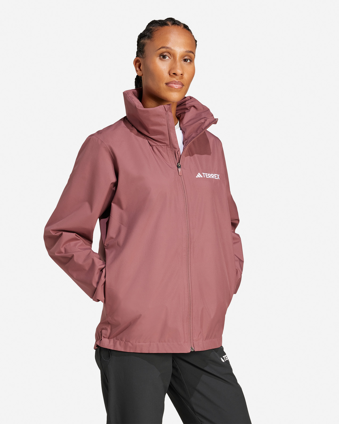 Giacca outdoor ADIDAS MT ESS W - Rosso - 3 | Cisalfa Sport