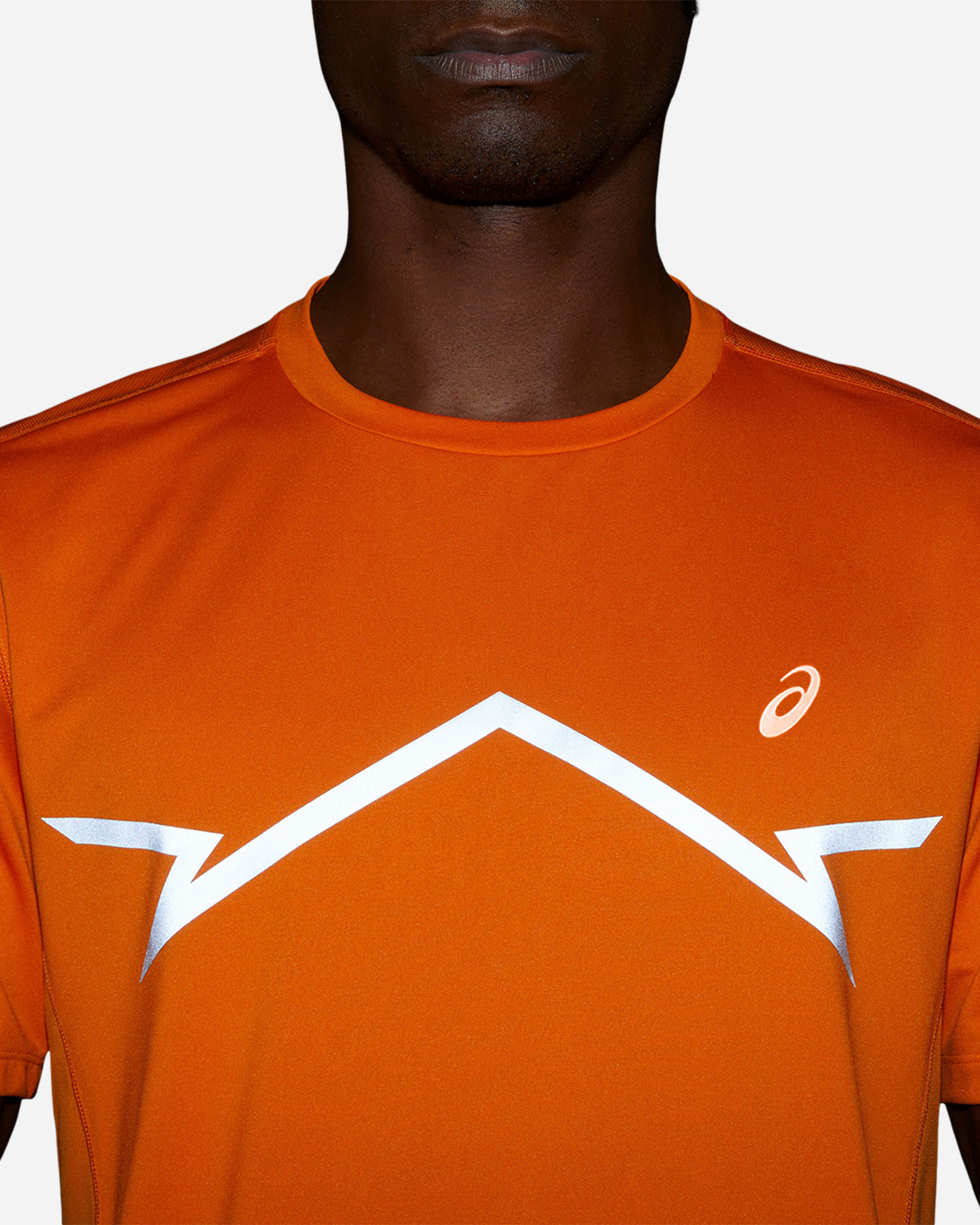T-shirt running ASICS LITE-SHOW M - Arancione - 5 | Cisalfa Sport