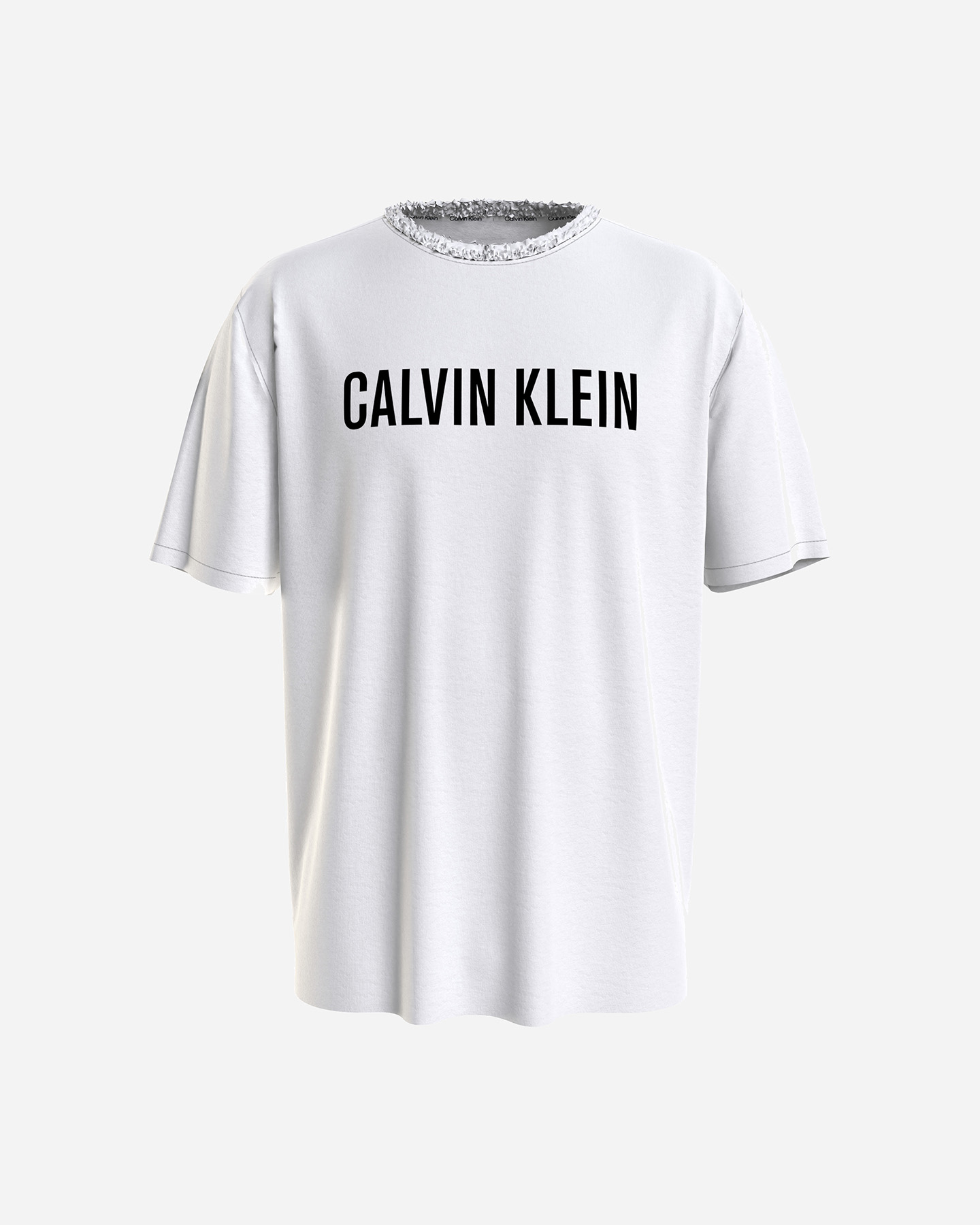 T-shirt CALVIN KLEIN JEANS LOGO M - Bianco - 0 | Cisalfa Sport