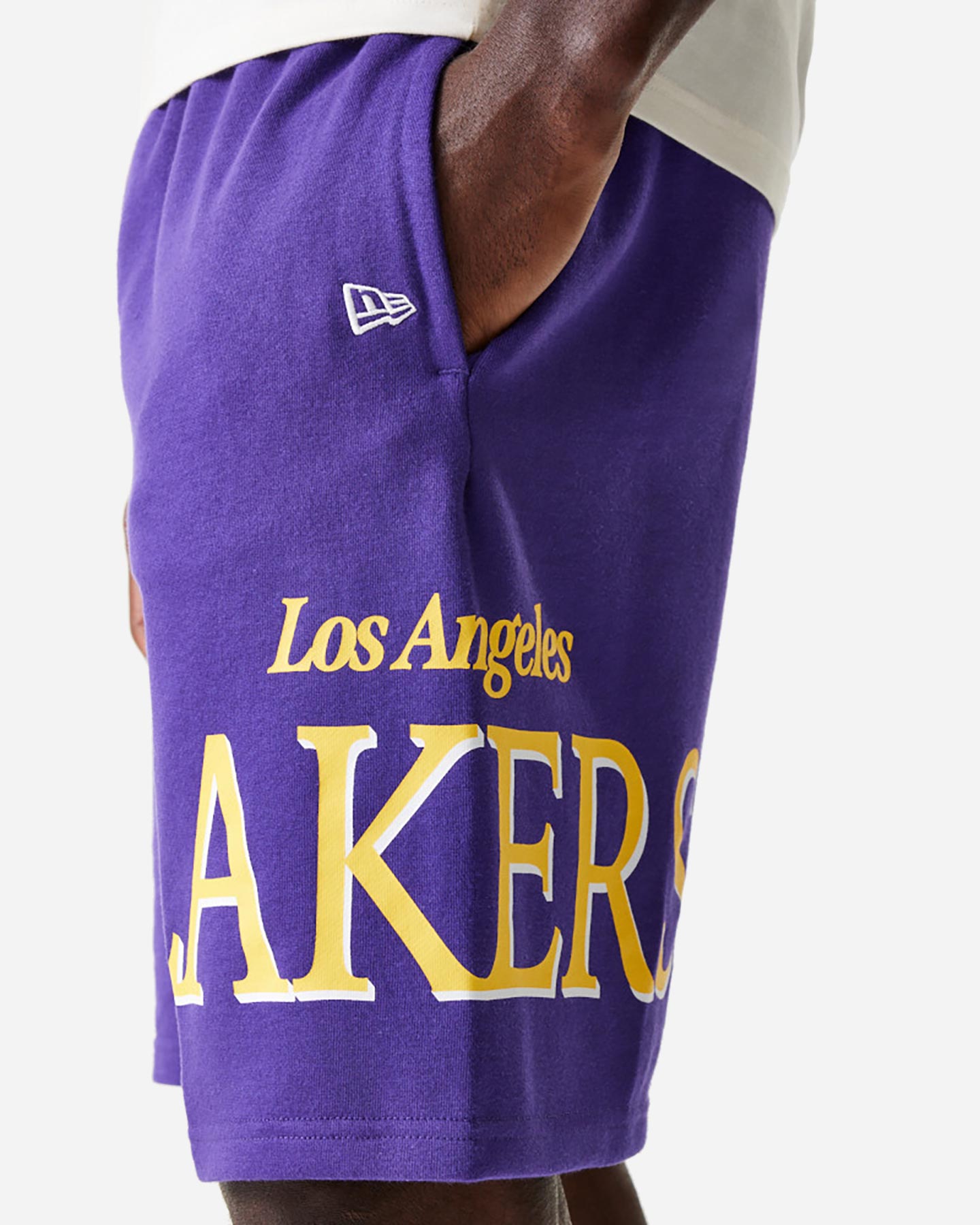 Pantaloncini basket NEW ERA GRAPHIC LAKERS M - Viola - 4 | Cisalfa Sport