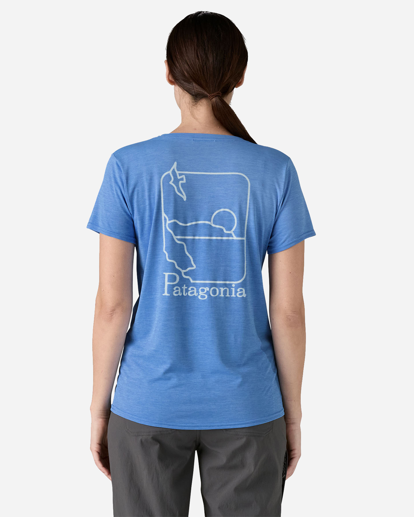 T-shirt PATAGONIA CAPILENE COOL DAILY W - Blu - 3 | Cisalfa Sport