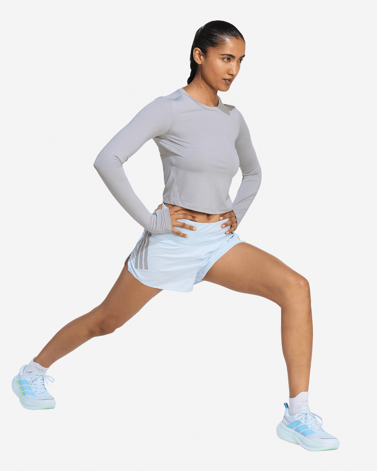 Maglia running ADIDAS ADI365 RUN ESSENTIALS W - Grigio - 3 | Cisalfa Sport