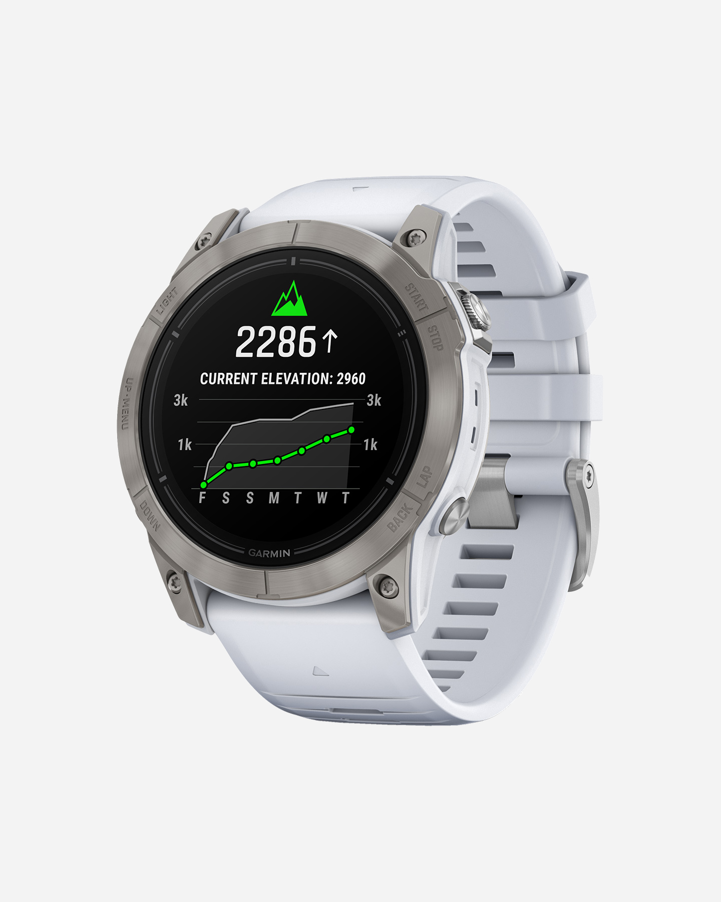 Orologio multifunzione GARMIN EPIX PRO 51MM SAPH  - Bianco - 2 | Cisalfa Sport