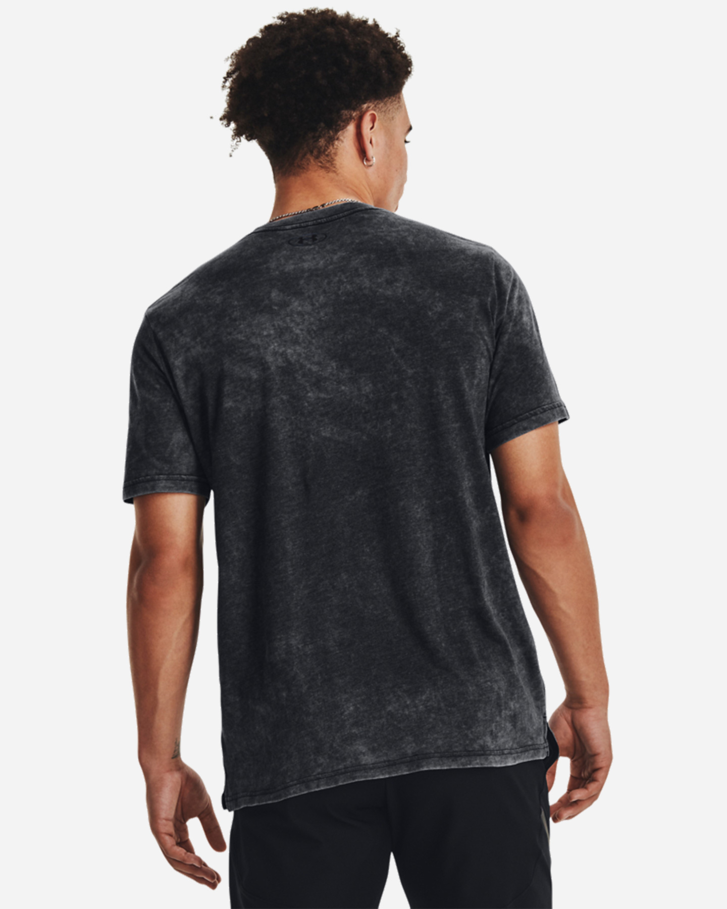 T-shirt UNDER ARMOUR LOGO ELEVET CORE WASH M - 1 | Cisalfa Sport