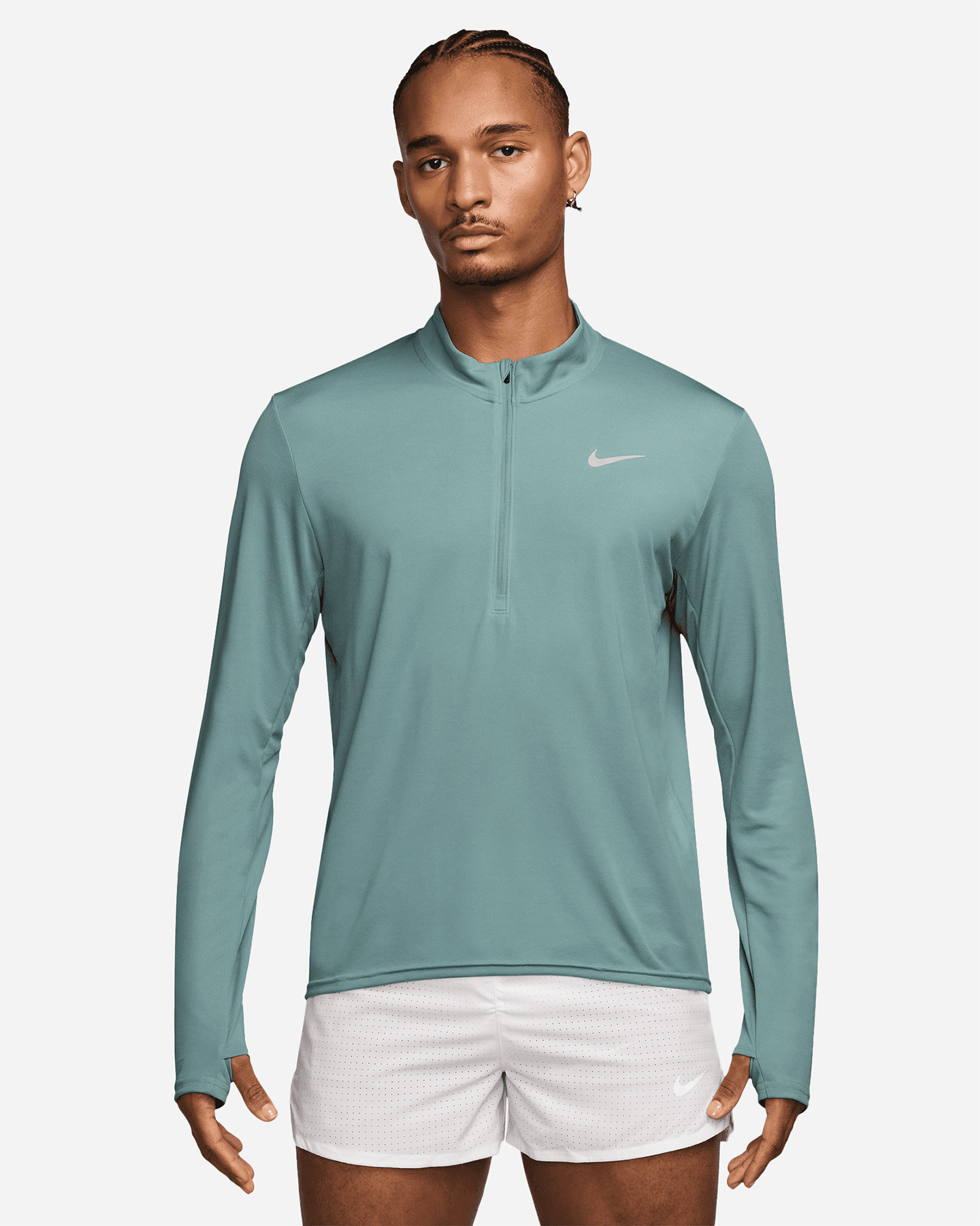 Maglia running NIKE PACER LS M - Grigio - 0 | Cisalfa Sport