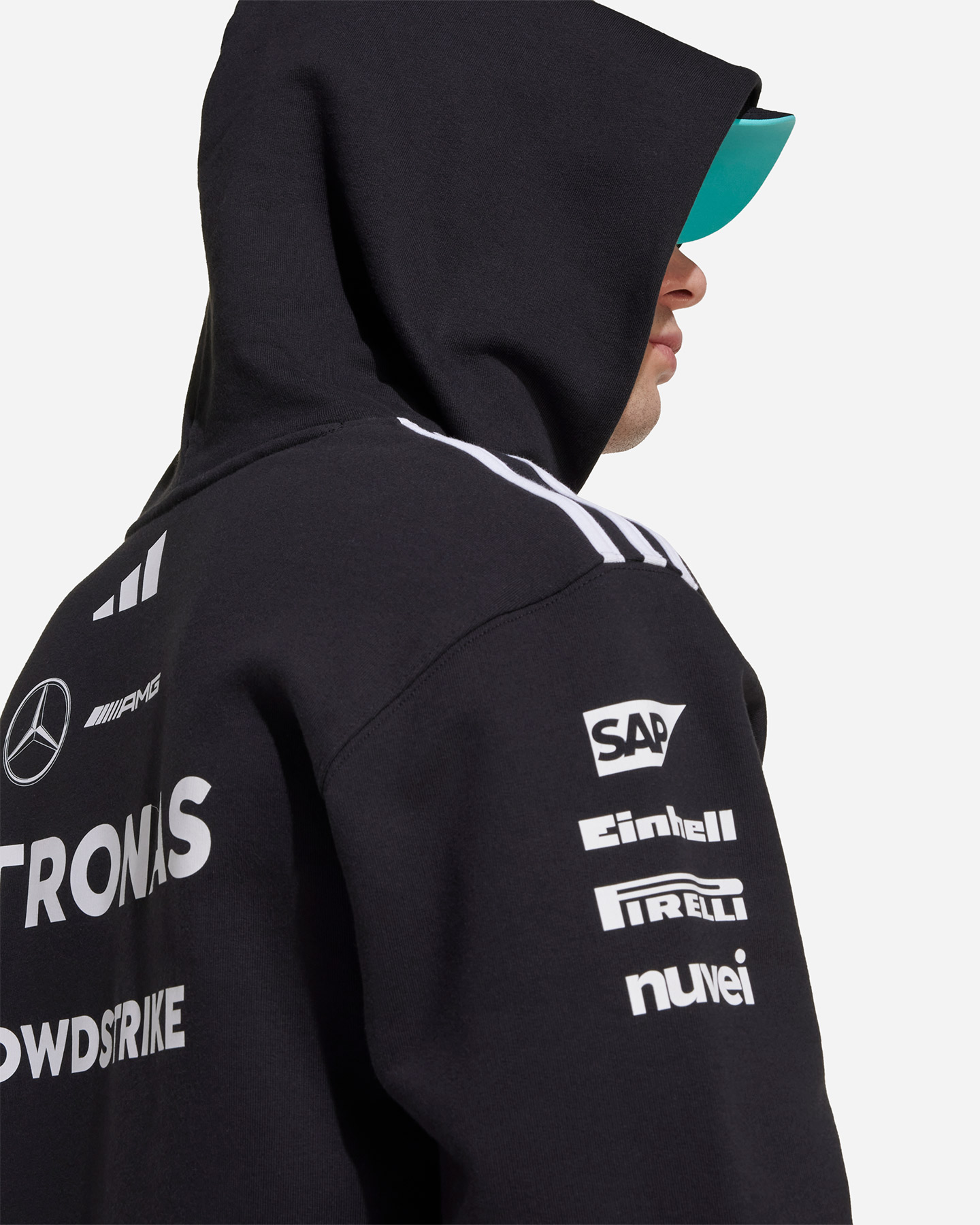 Fanwear ADIDAS MERCEDES TM M - Nero - 5 | Cisalfa Sport