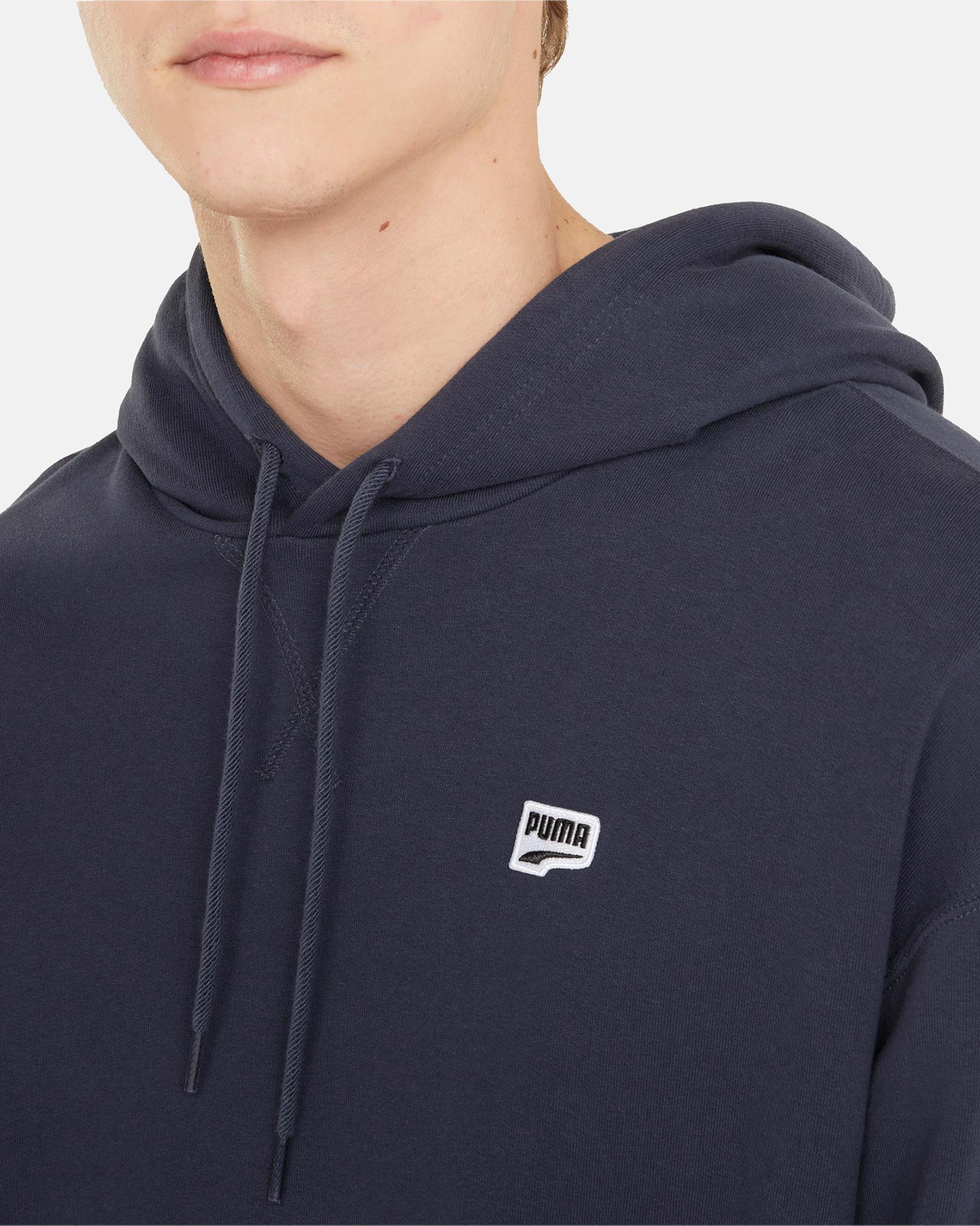 Felpa PUMA DOWTOWN M - Blu - 4 | Cisalfa Sport