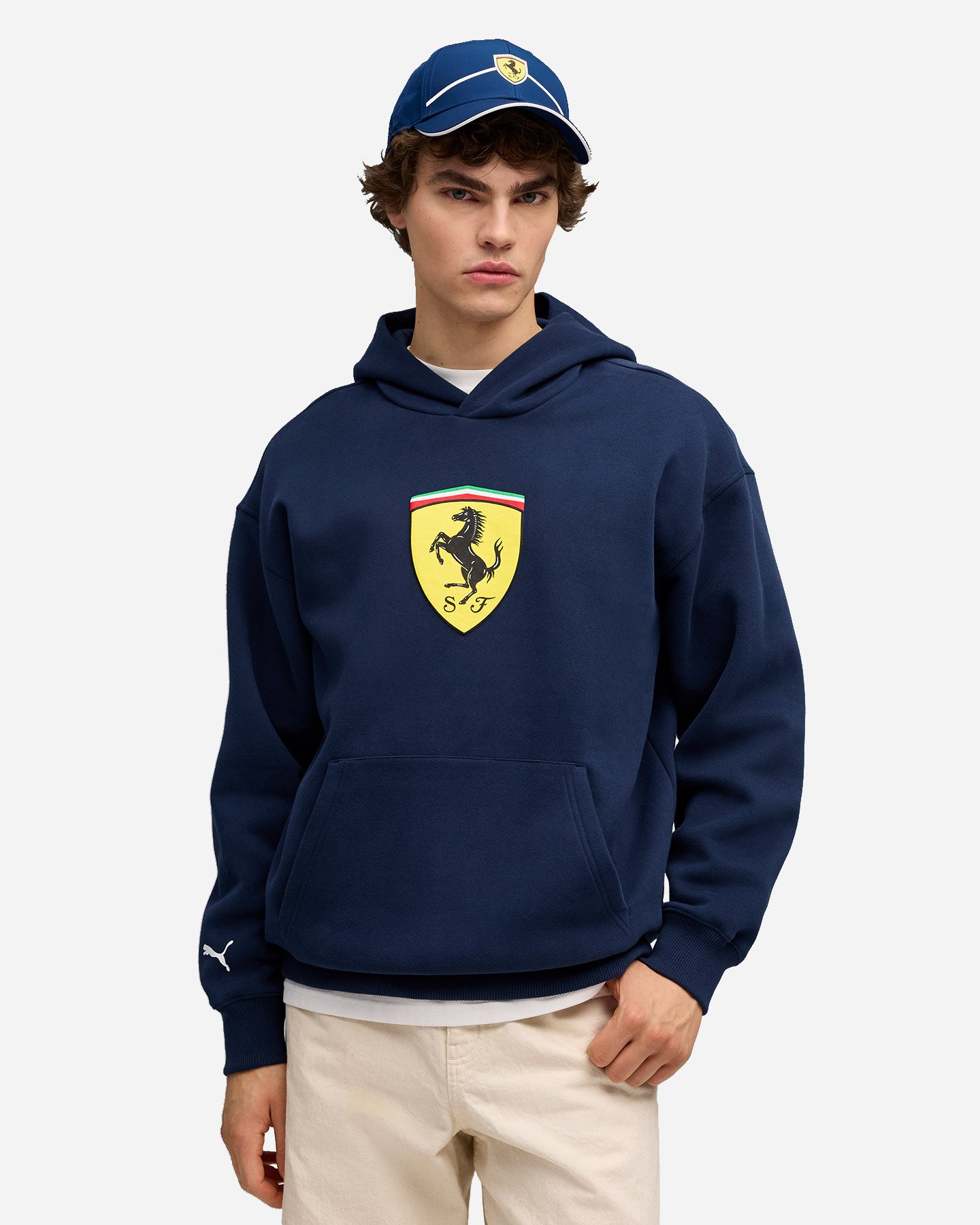 Felpa PUMA FERRARI SPORTSWEAR M - Blu - 2 | Cisalfa Sport