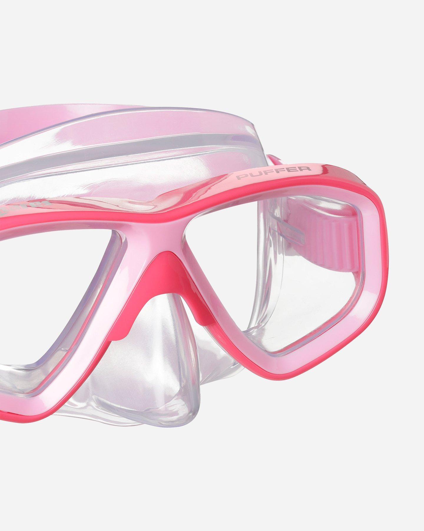 Maschera sub MARES PUFFER JR - Rosa - 1 | Cisalfa Sport