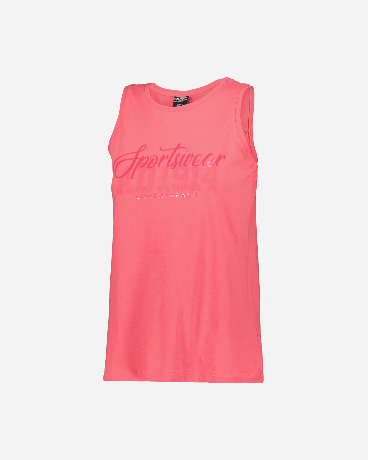 Canotta ADMIRAL GRAPHIC LOGO W - Fucsia - 0 | Cisalfa Sport