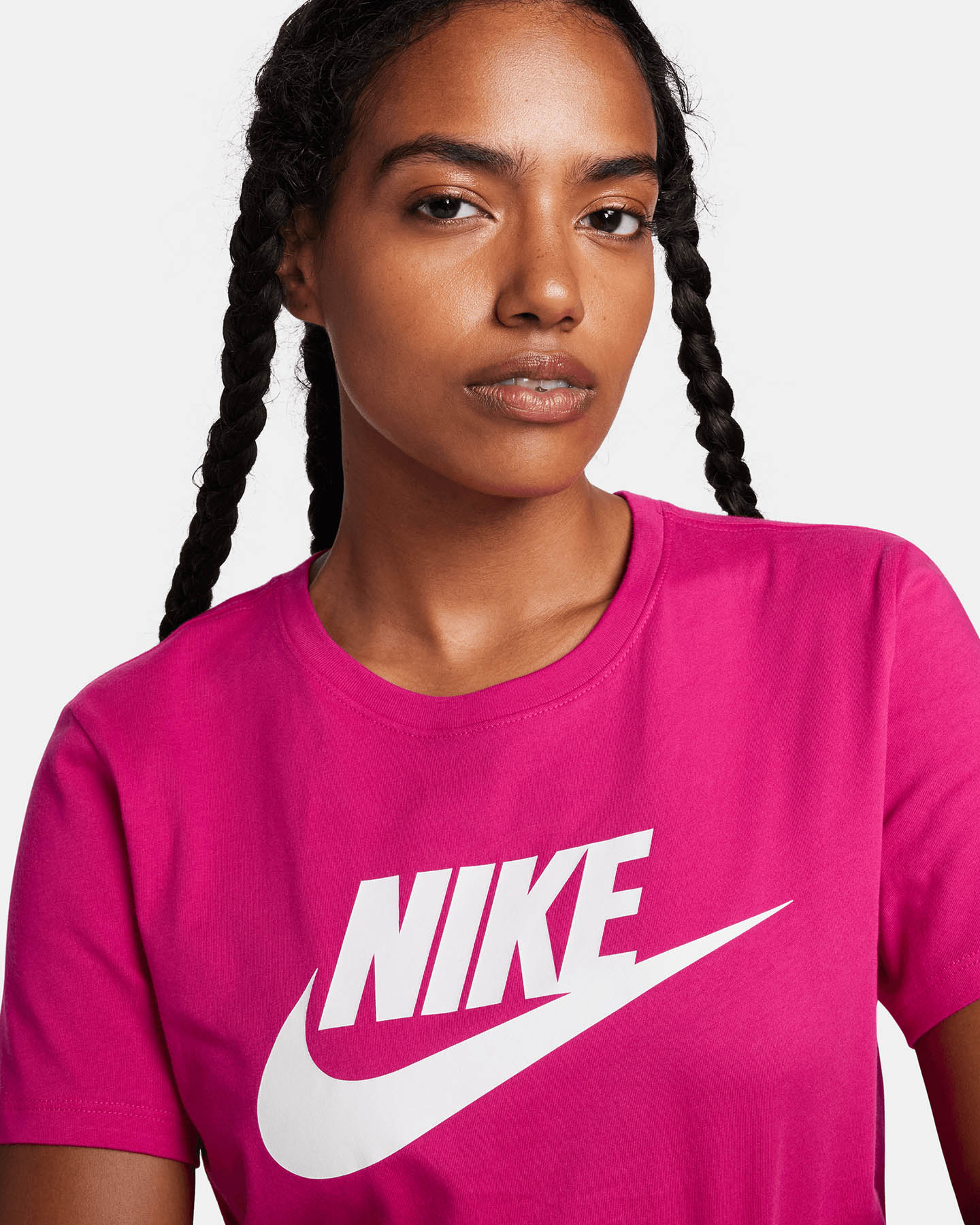 T-shirt NIKE CLUB BIG LOGO W - Fucsia - 3 | Cisalfa Sport