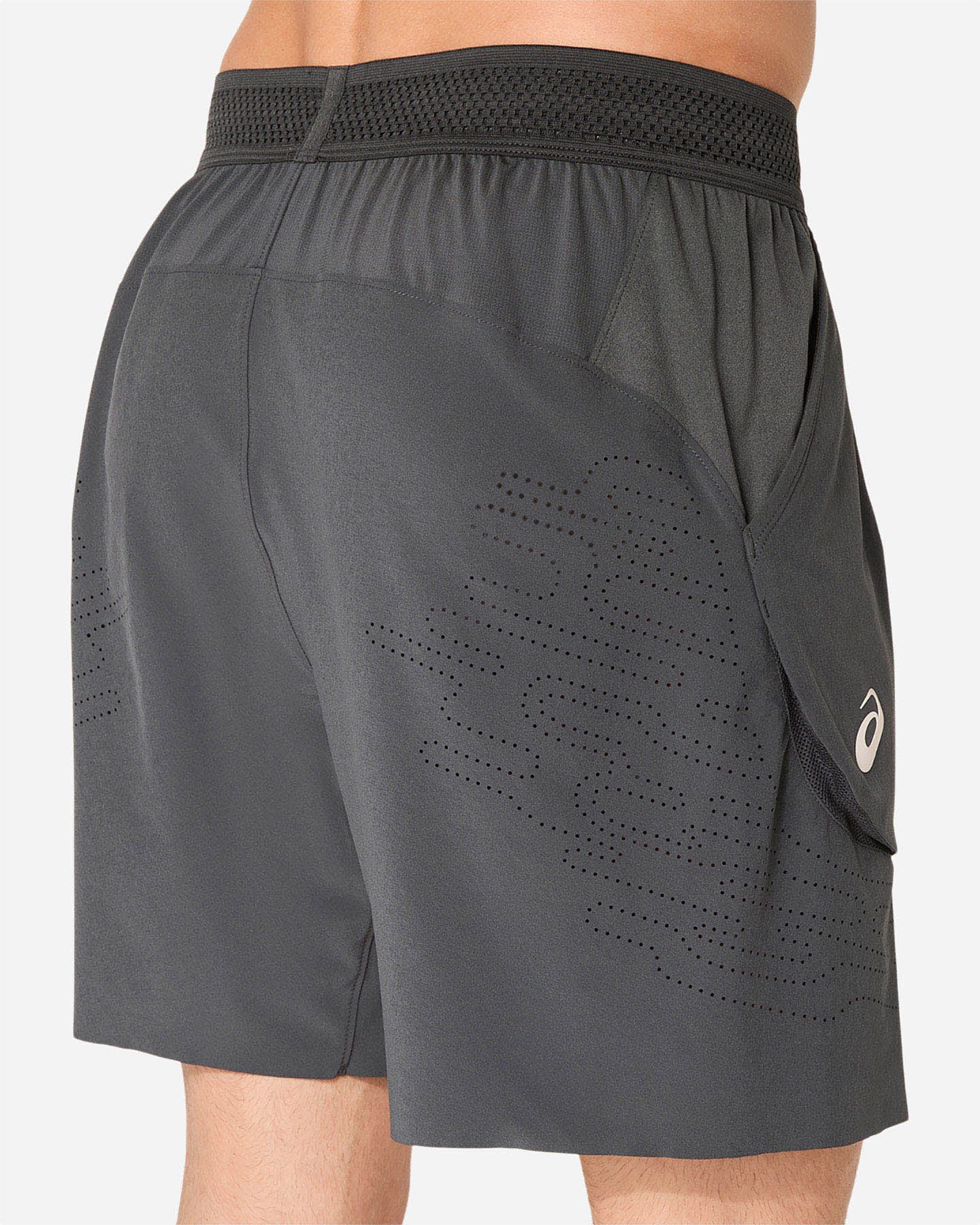 Pantaloncini tennis ASICS MATCH 7IN M - Grigio - 5 | Cisalfa Sport