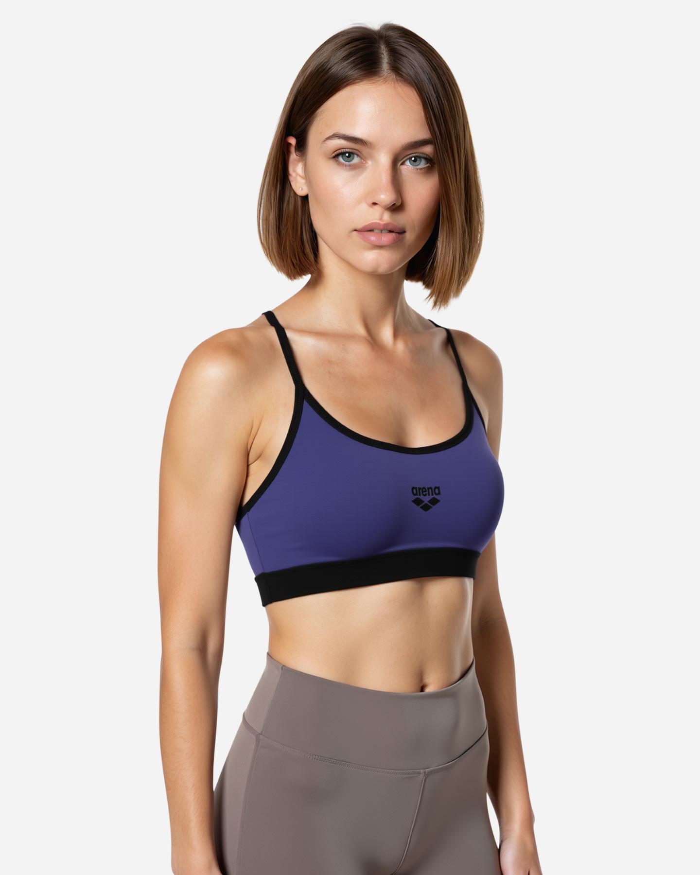 Bra training ARENA ESSENTIAL MOVE W - Viola - 3 | Cisalfa Sport