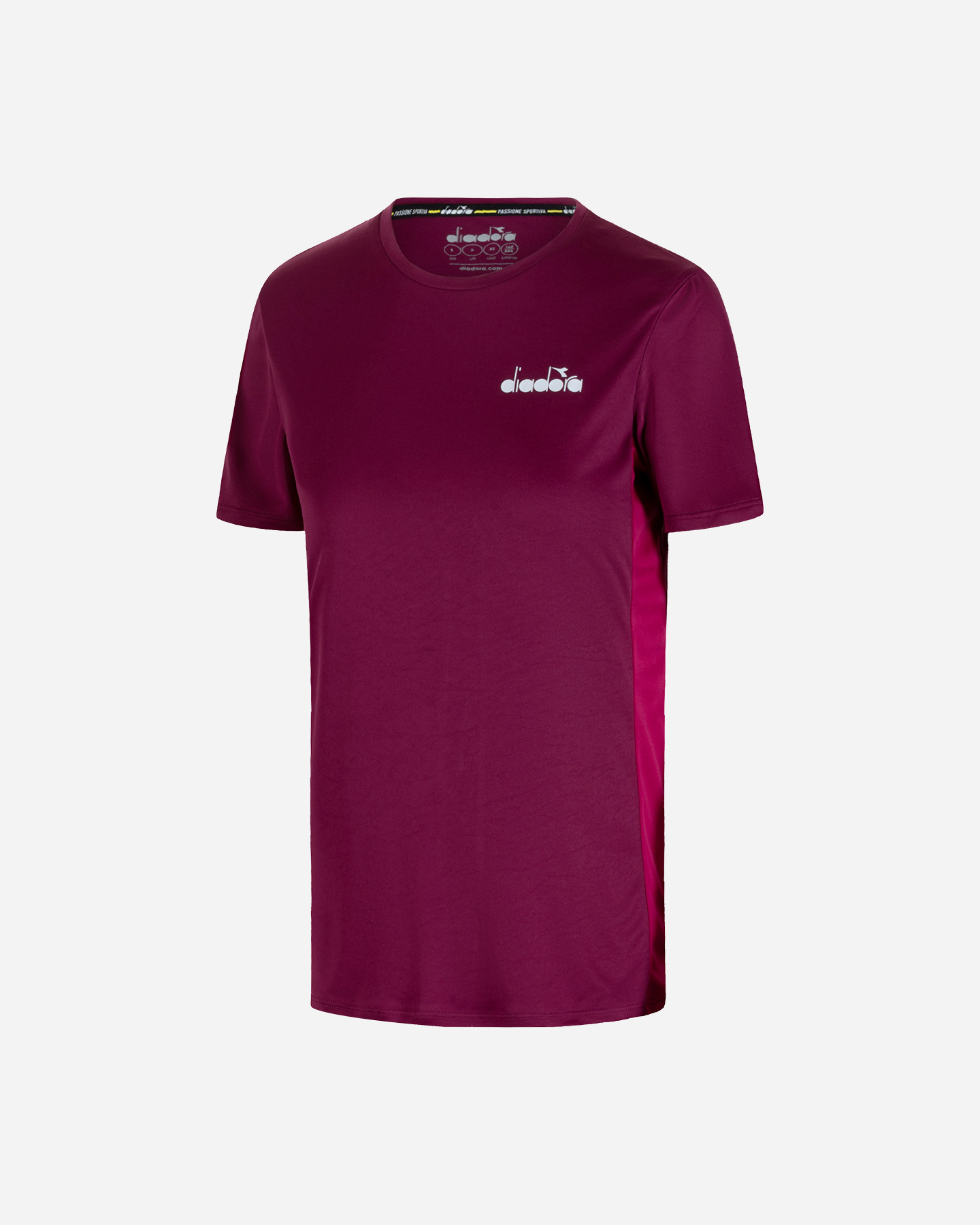 T-shirt tennis DIADORA CLASSIC W - Viola - 0 | Cisalfa Sport