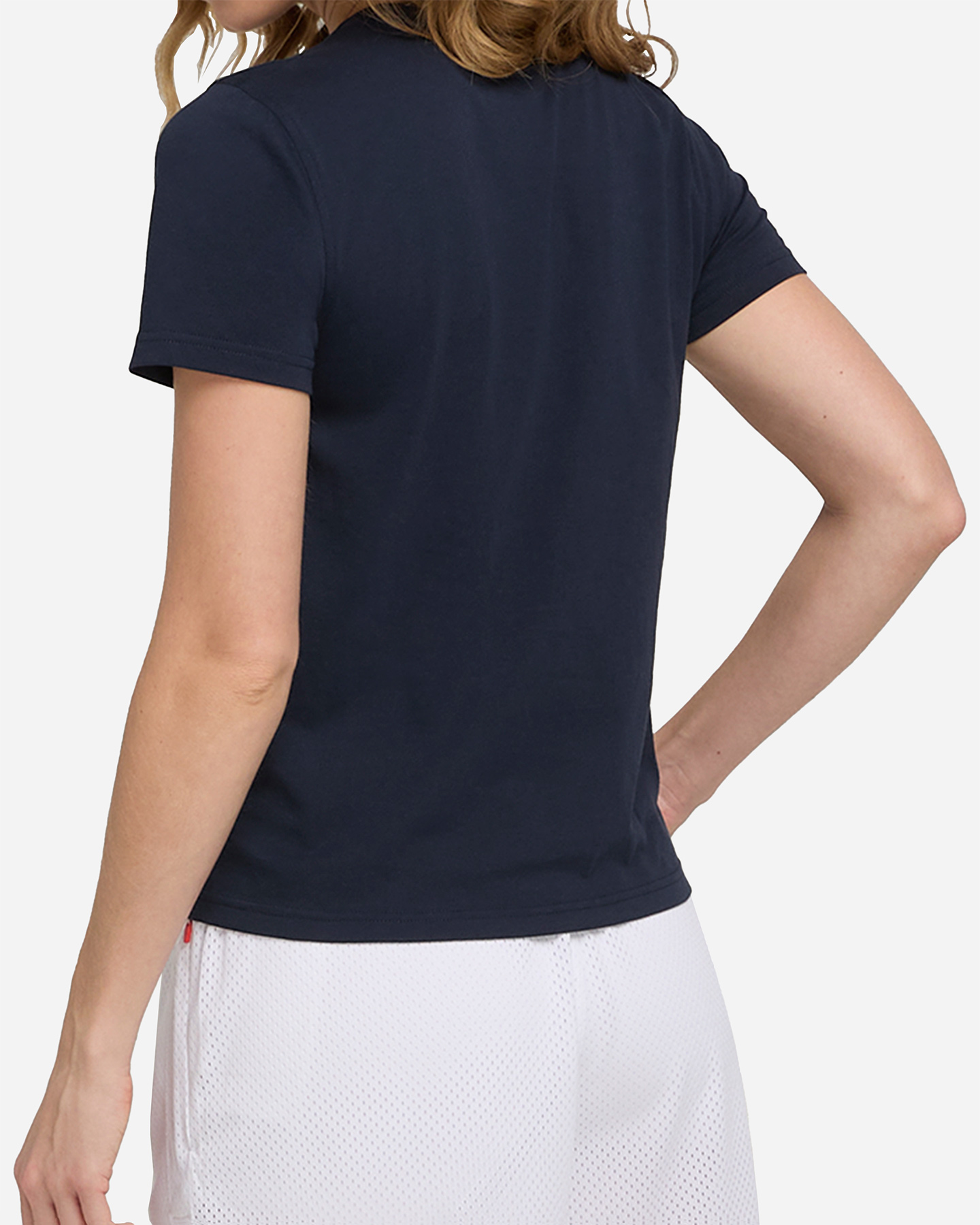 T-shirt tennis WILSON EASY W - Blu Navy - 3 | Cisalfa Sport