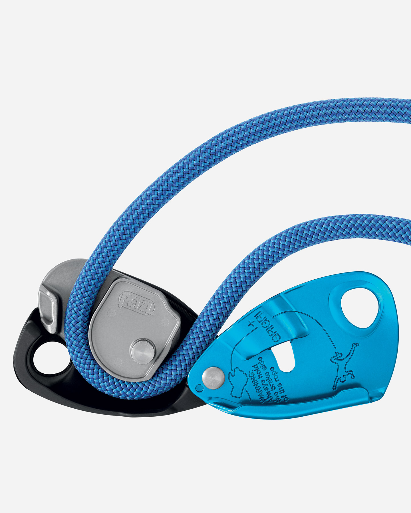 Discensore PETZL GRIGRI + - Blu - 2 | Cisalfa Sport