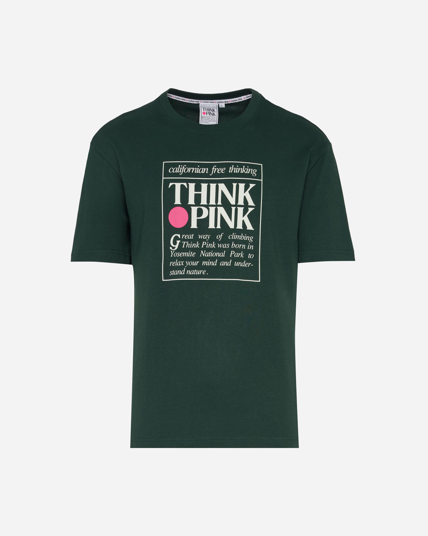 T-shirt THINK PINK BIG LOGO M - Verde - 0 | Cisalfa Sport
