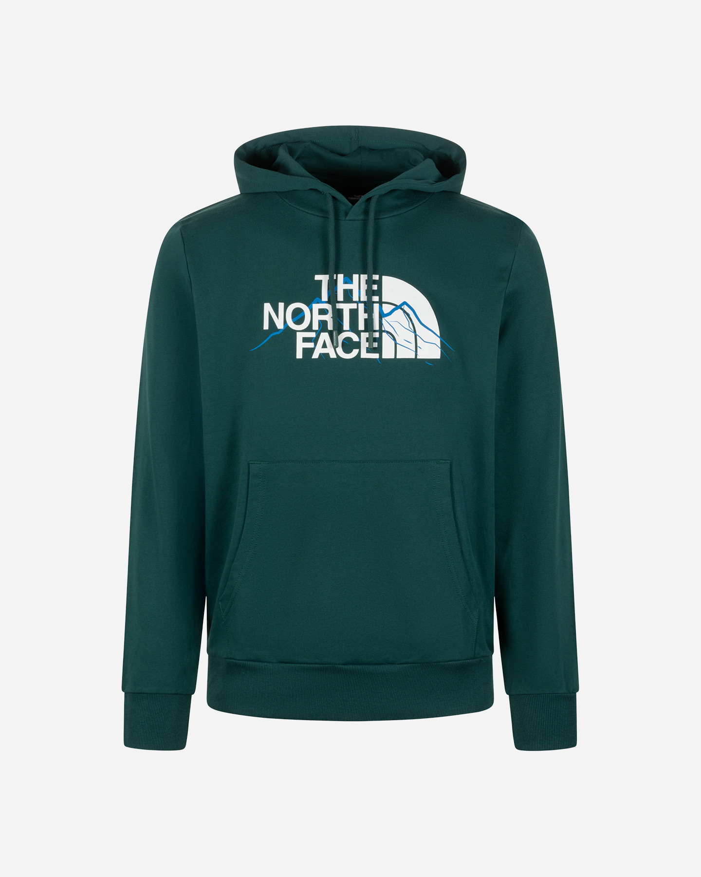 Felpa THE NORTH FACE MOUNTAIN LINE M - Verde - 0 | Cisalfa Sport