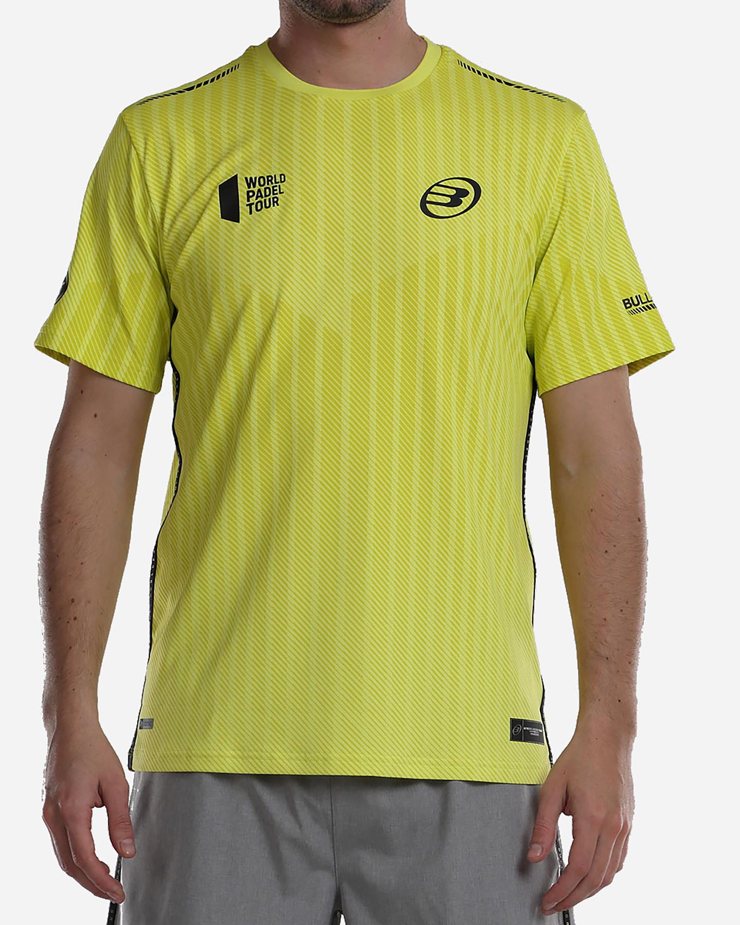 T-shirt tennis BULLPADEL LIMBO M - Giallo - 0 | Cisalfa Sport