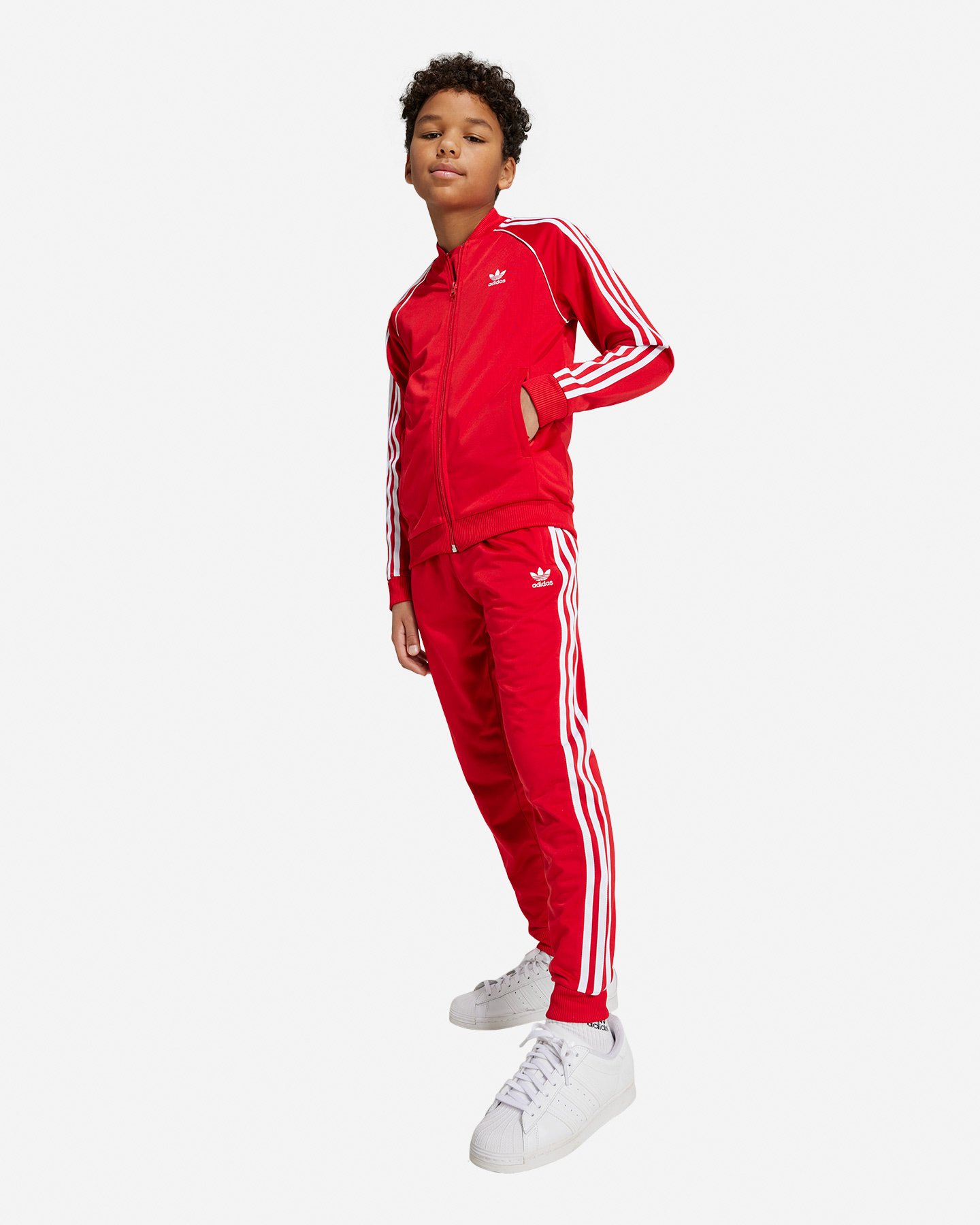 Felpa ADIDAS CLASSIC JR - Rosso - 1 | Cisalfa Sport