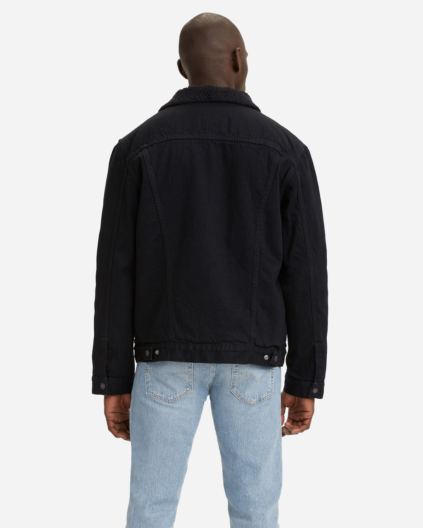 Giubbotto LEVI'S DENIM SHERPA M - Nero - 3 | Cisalfa Sport