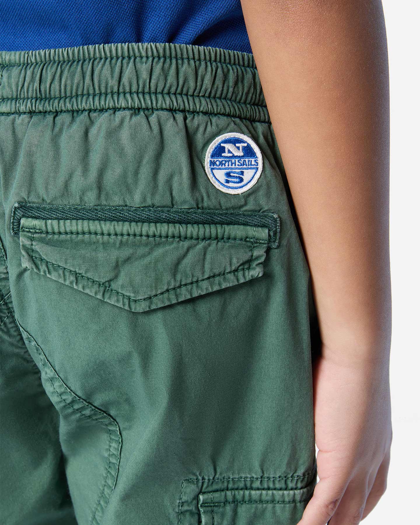 Pantalone NORTH SAILS CARGO JR - Verde - 3 | Cisalfa Sport