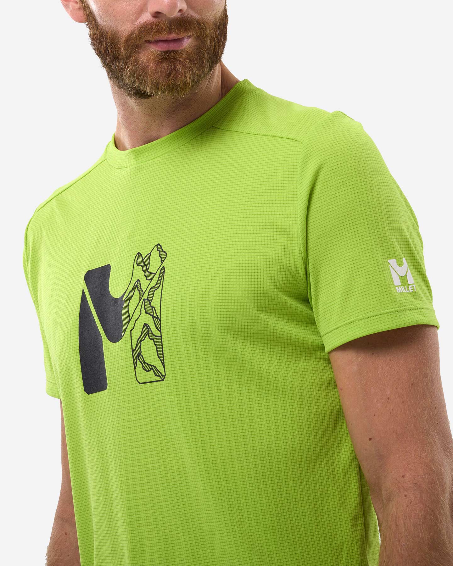 T-shirt MILLET KAMET MAP M - Verde - 5 | Cisalfa Sport