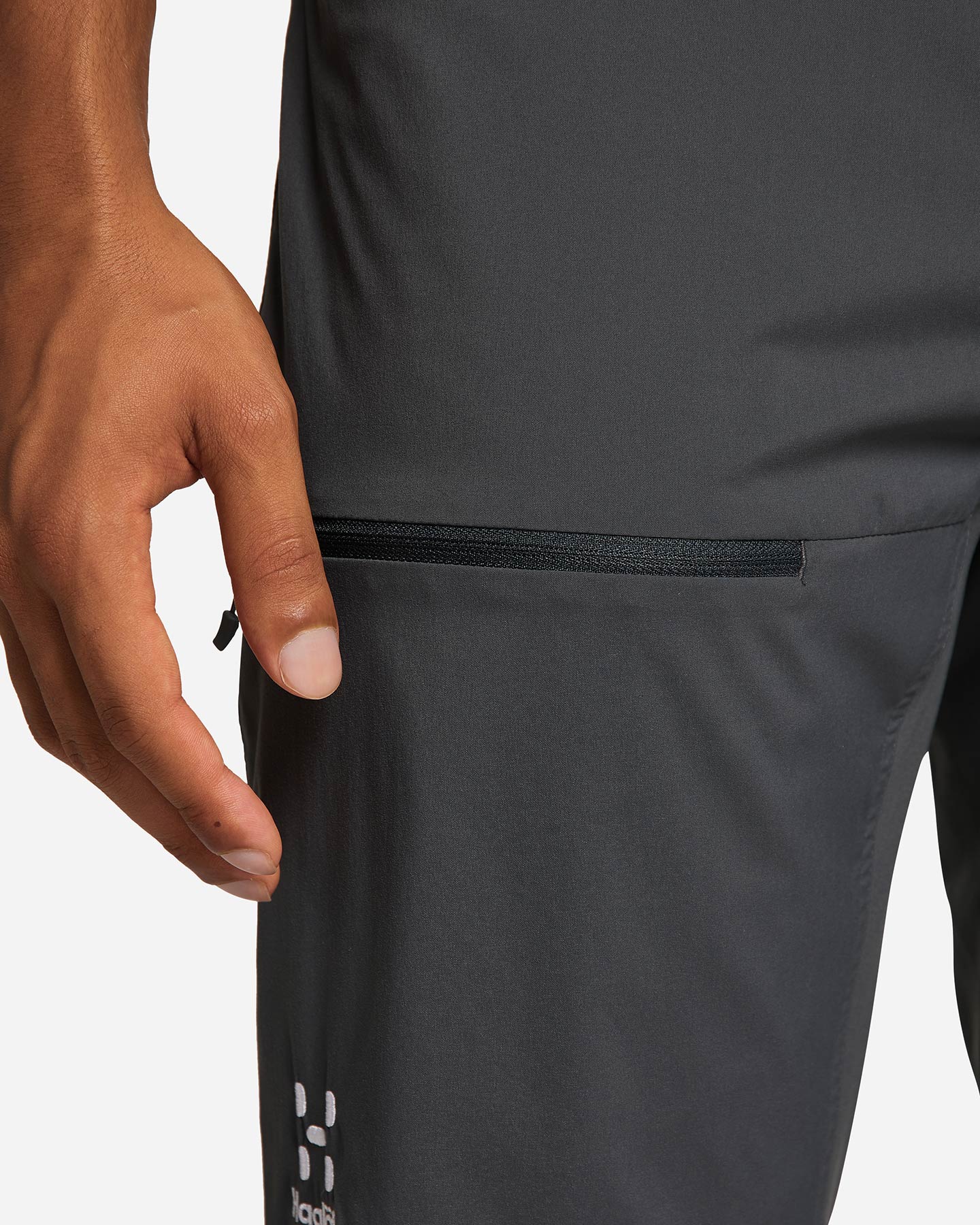 Pantalone outdoor HAGLOFS LITE STANDARD M - Grigio - 5 | Cisalfa Sport