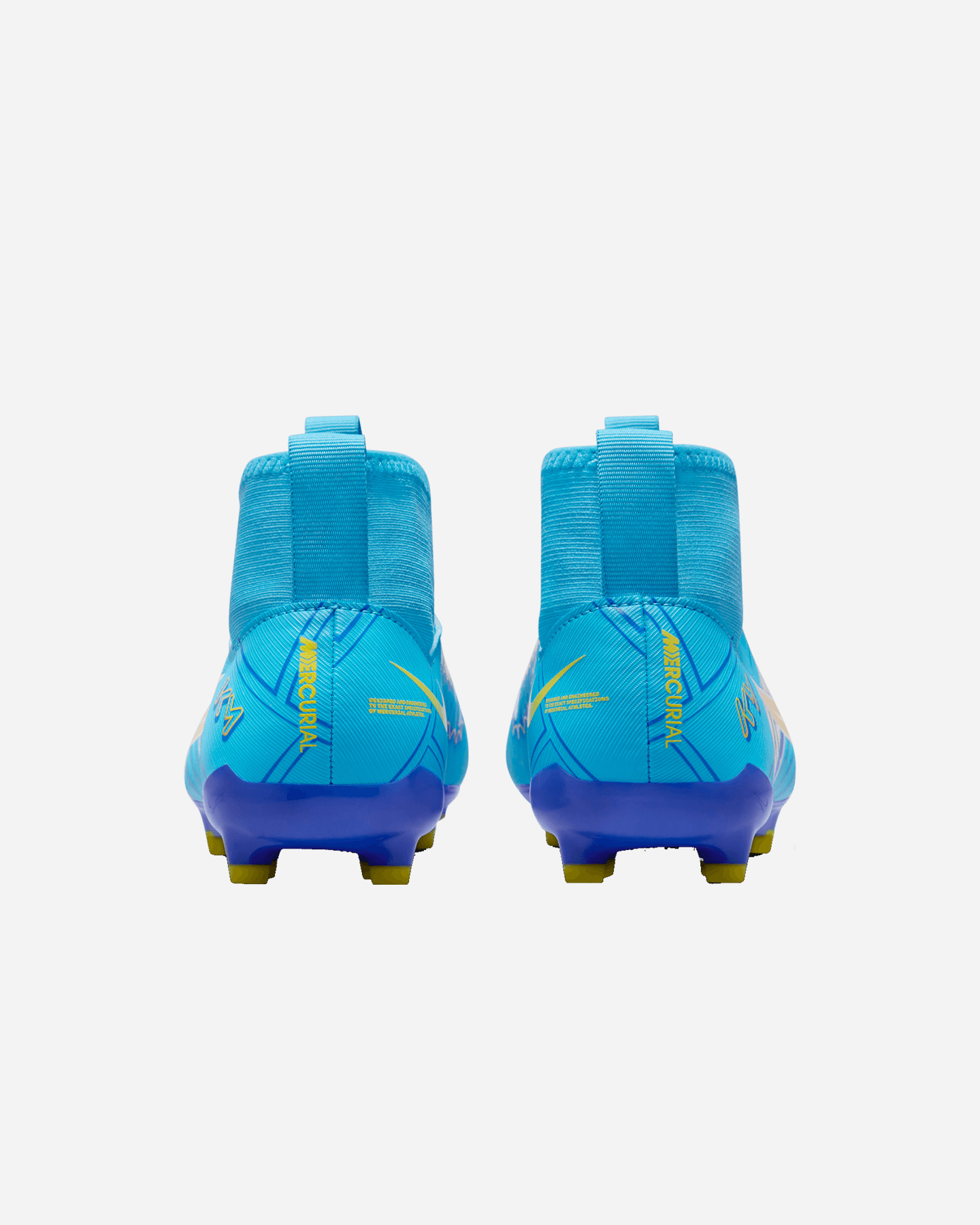 Scarpe calcio NIKE MERCURIAL ZOOM SUPERFLY 9 ACADEMY KM FG JR - Azzurro - 4 | Cisalfa Sport