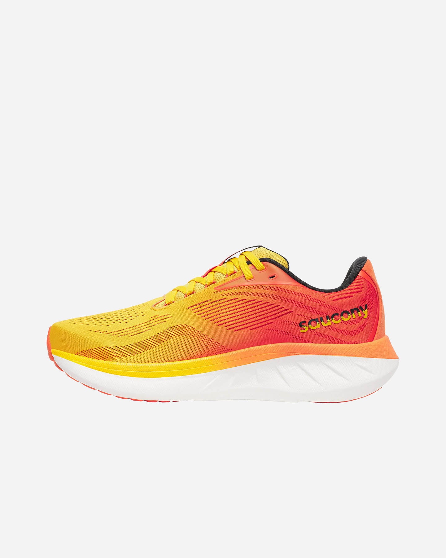 Scarpe running SAUCONY RIDE 18 M - Arancione - 5 | Cisalfa Sport