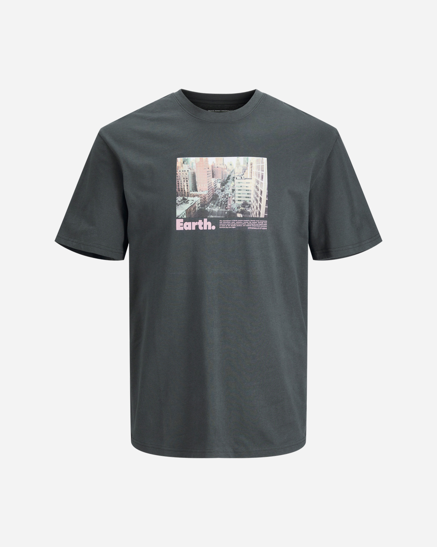 T-shirt JACK & JONES BRONX PHOTO M - Grigio - 0 | Cisalfa Sport