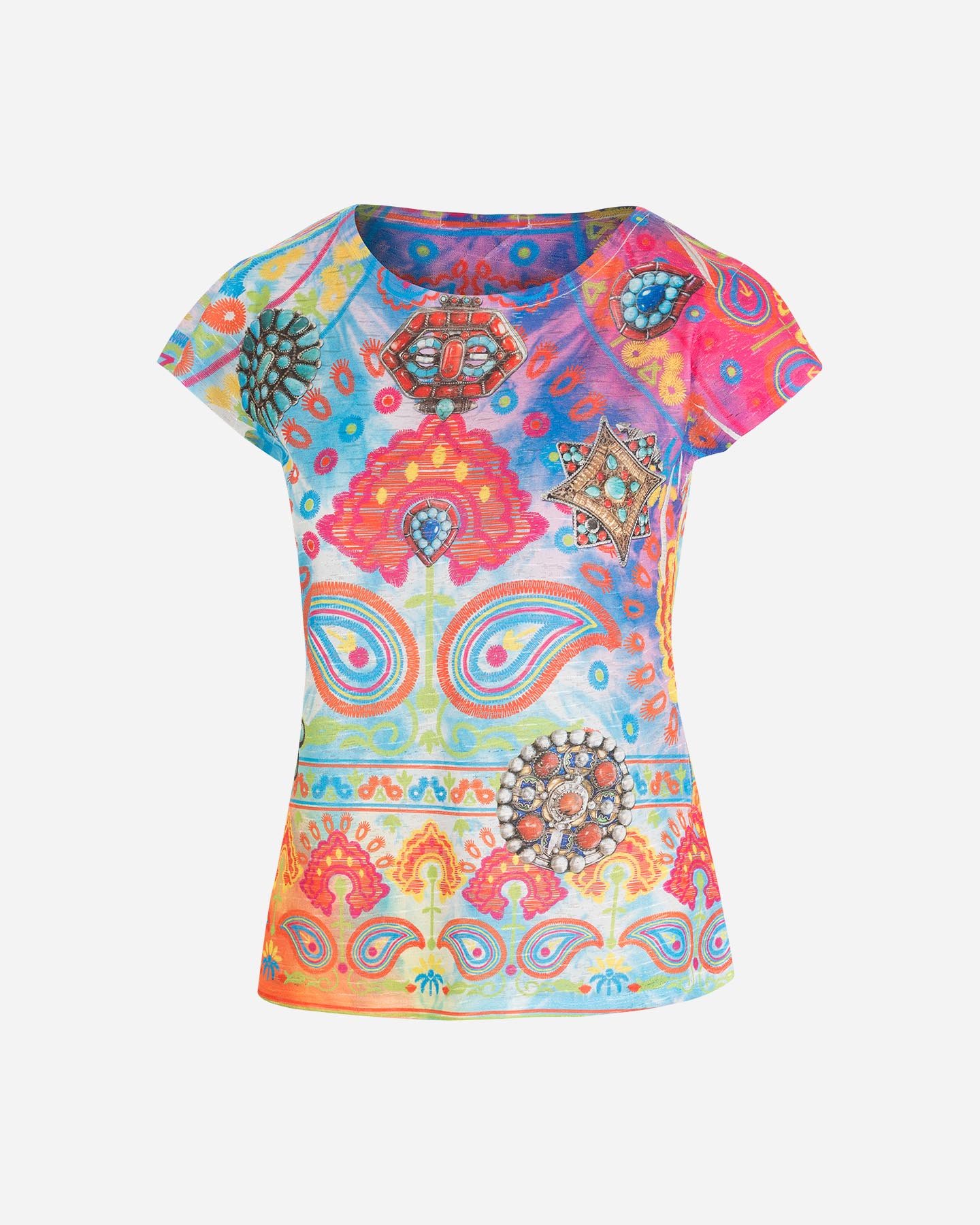 T-shirt YES ZEE FARFALLE W - Fucsia - 0 | Cisalfa Sport