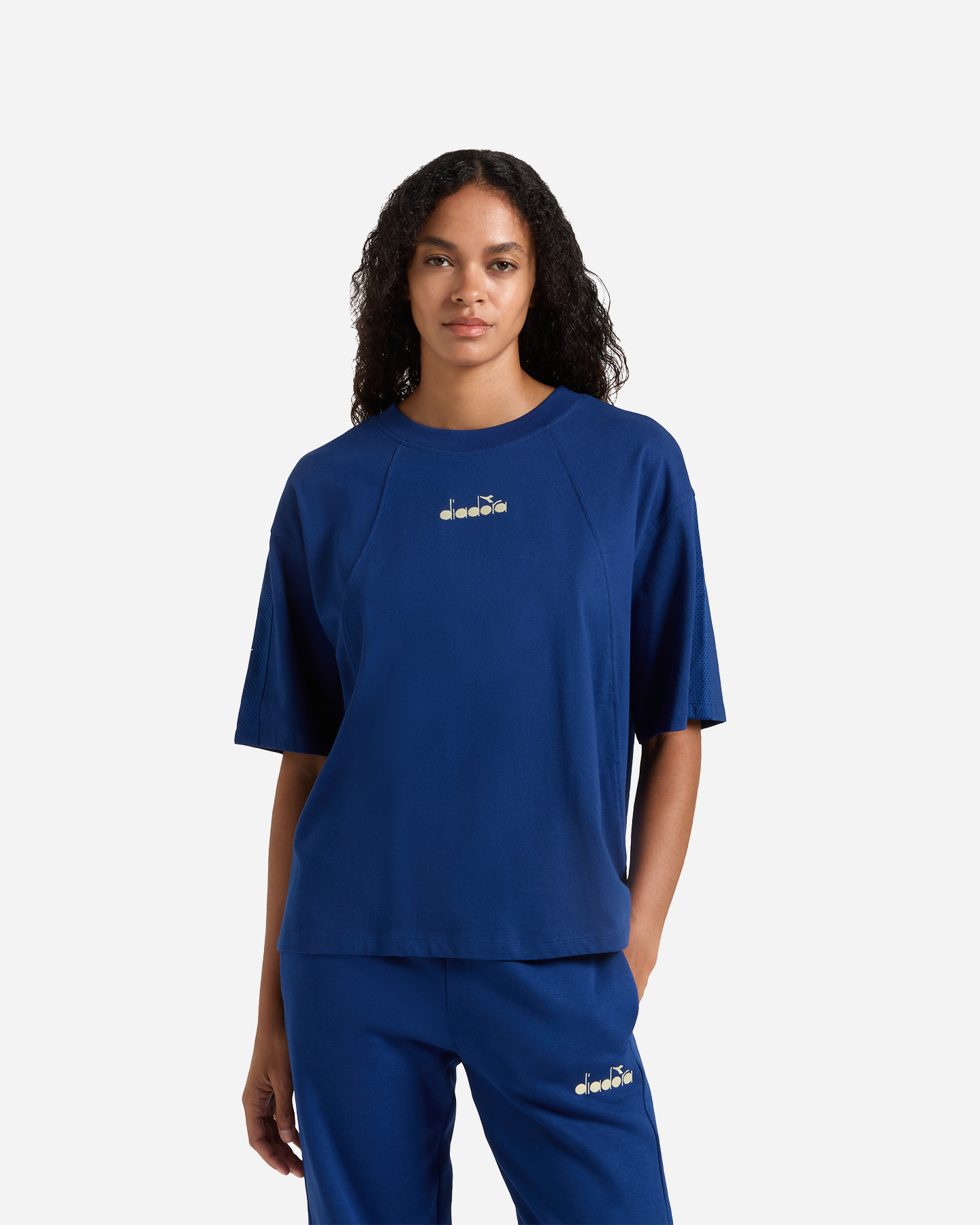 T-shirt DIADORA BASIC W - Blu - 1 | Cisalfa Sport