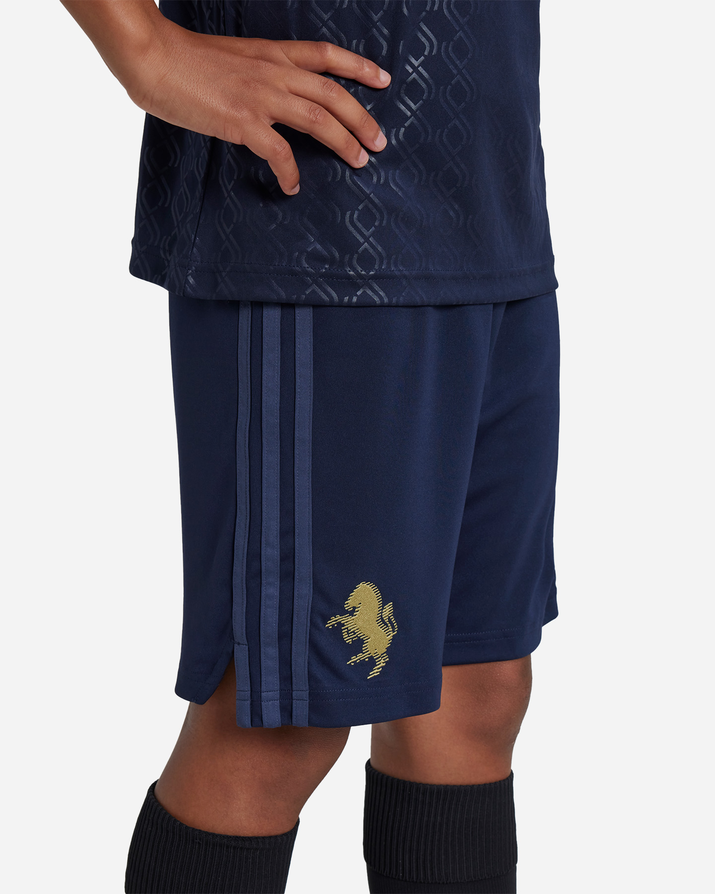 Pantaloncini calcio ufficiali ADIDAS JUVENTUS 3RD 24-25 JR - Color mix - 4 | Cisalfa Sport