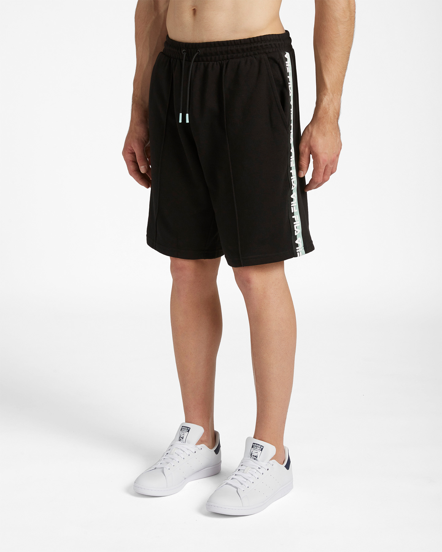 Bermuda FILA STREETWEAR LOGO TAPE M - Nero - 2 | Cisalfa Sport