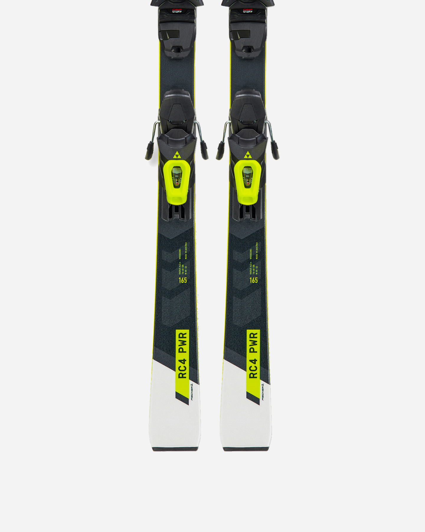 Sci FISCHER RC4 POWER AR + RS 10 PR  - Grigio - 2 | Cisalfa Sport