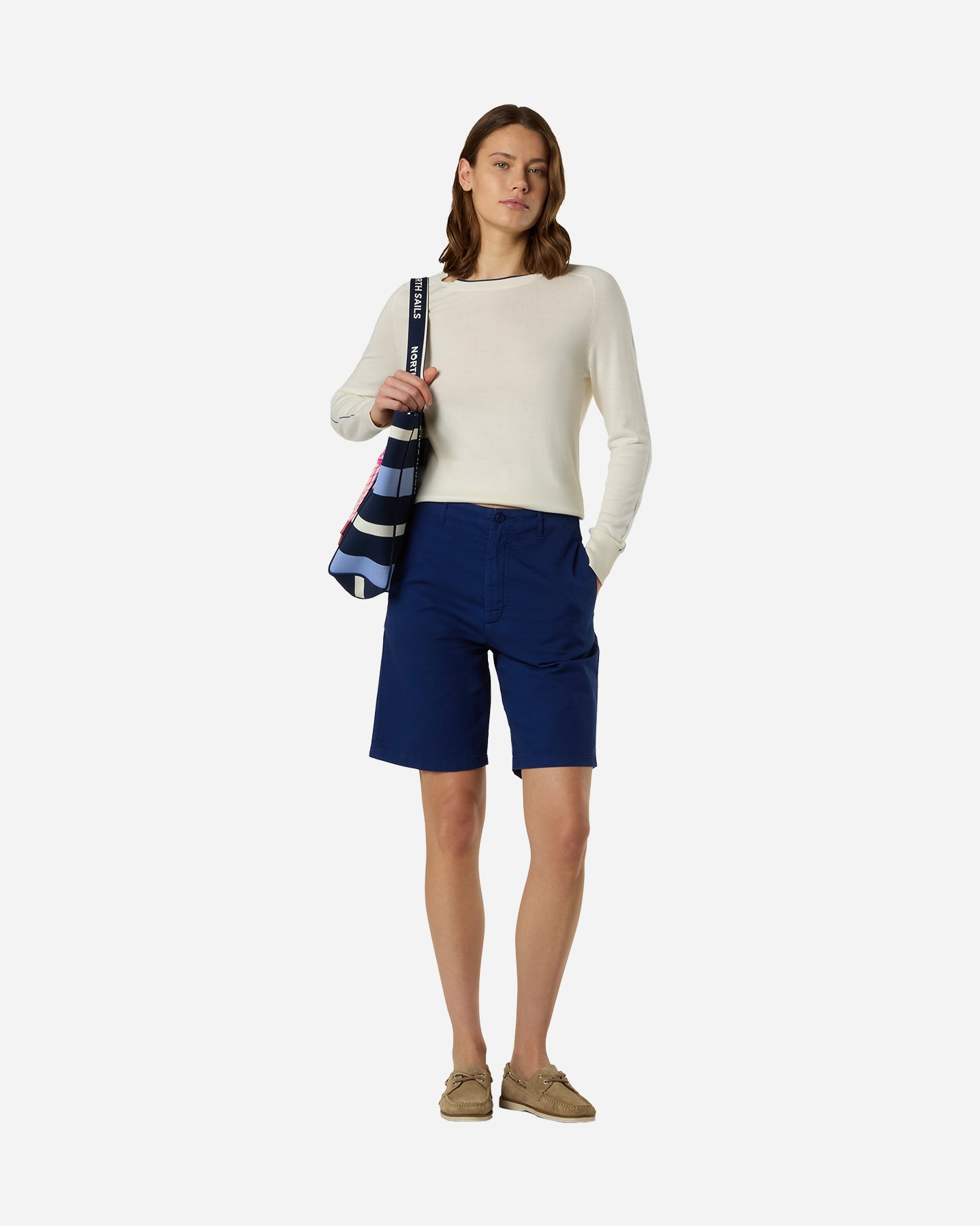 Maglione NORTH SAILS BASIC W - Bianco - 3 | Cisalfa Sport