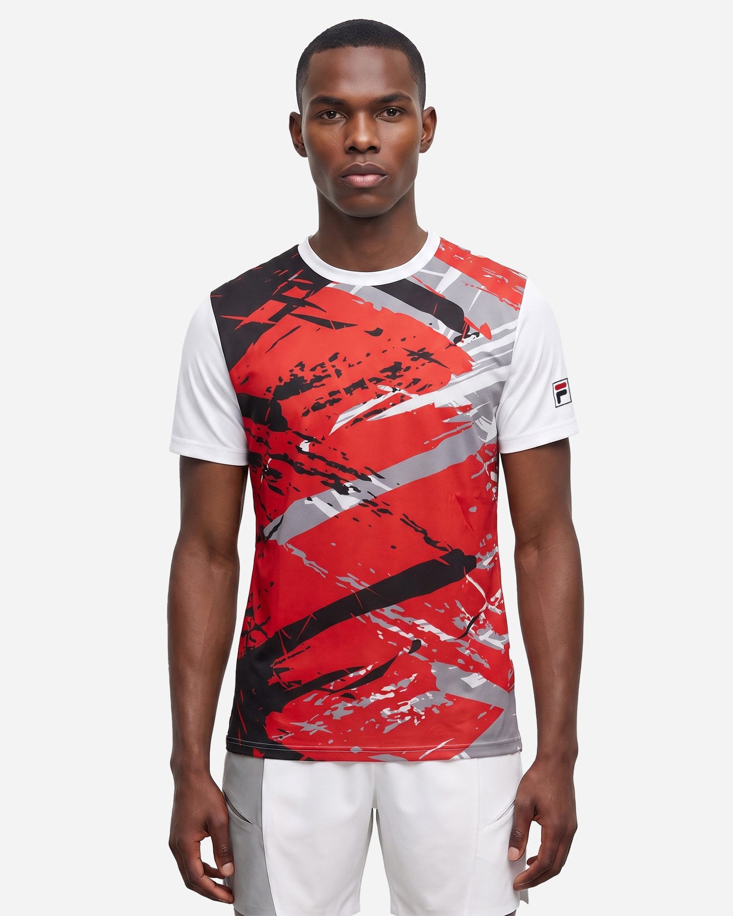 T-shirt tennis FILA COURT LEGACY M - Bianco - 2 | Cisalfa Sport